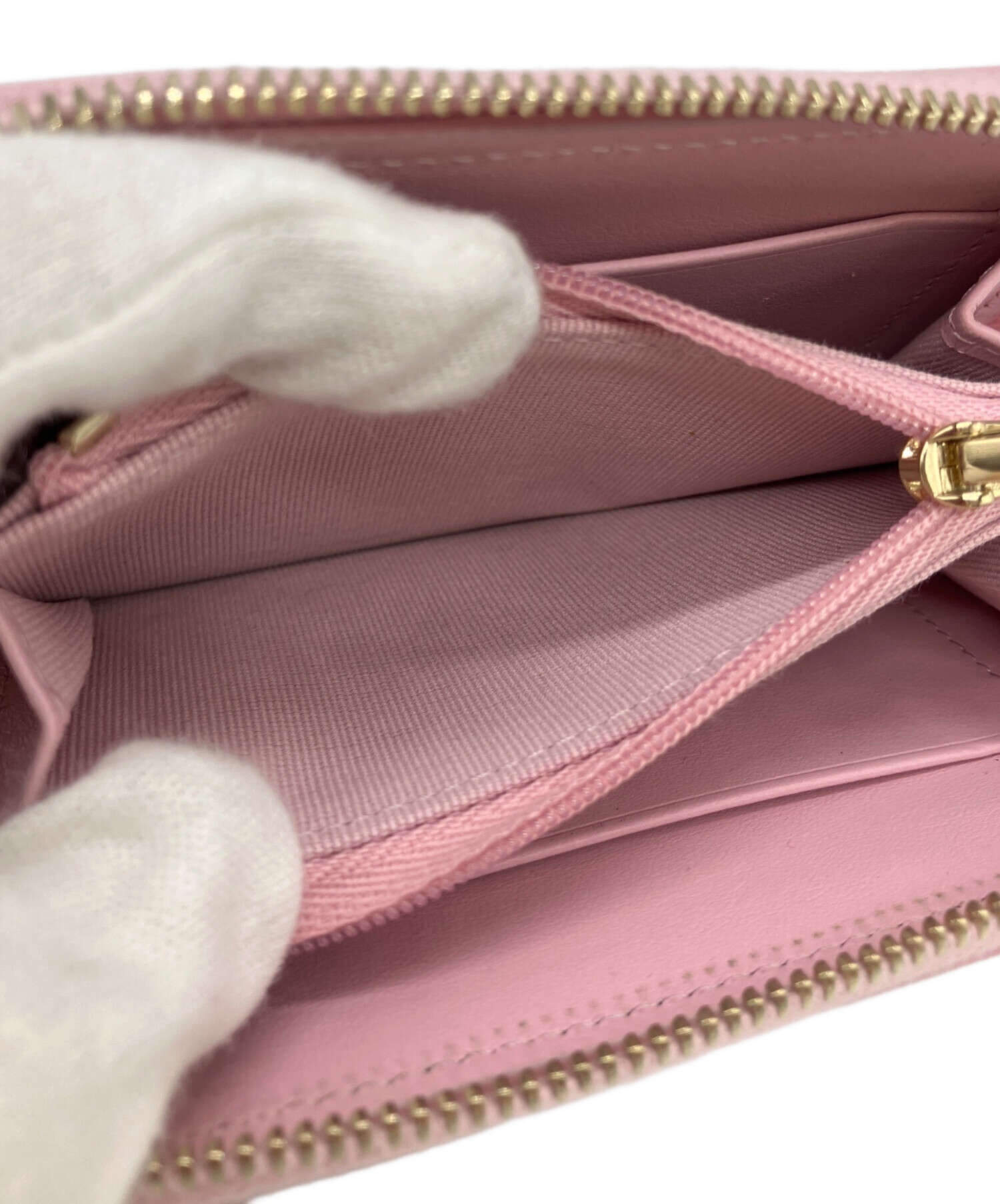 美品　CHANEL シャネル　パース　キャビアスキン　マトラッセ 中古・古着通販】CHANEL (シャネル) マトラッセ キャビアスキン ジップ