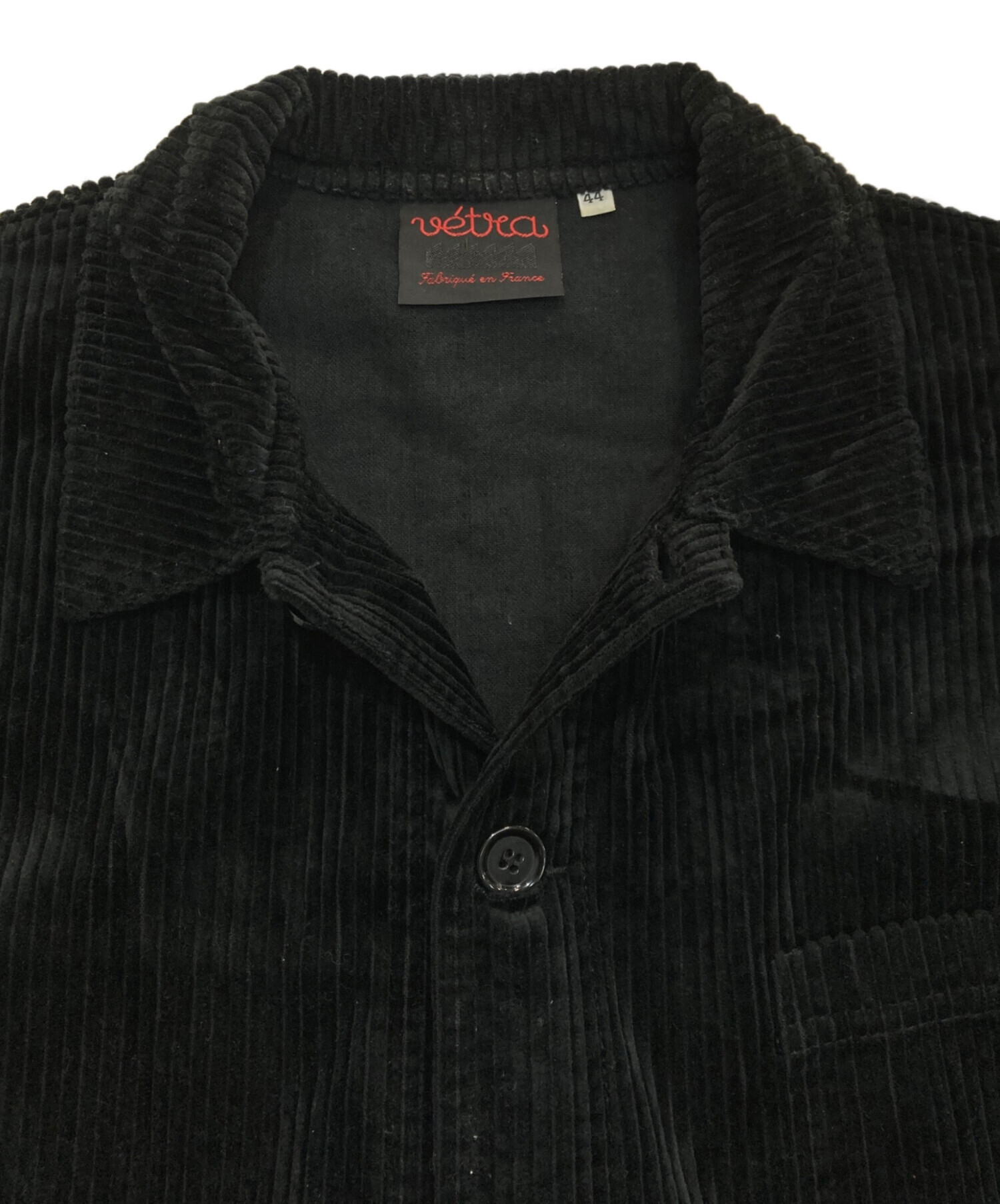 中古・古着通販】VETRA (ベトラ) コーデュロイカバーオール ブラック