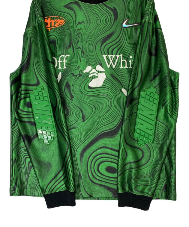 Off-White™ Nike グリーンユニフォーム Nike x Off-White™ Men's Allover Print Jersey. Nike JP