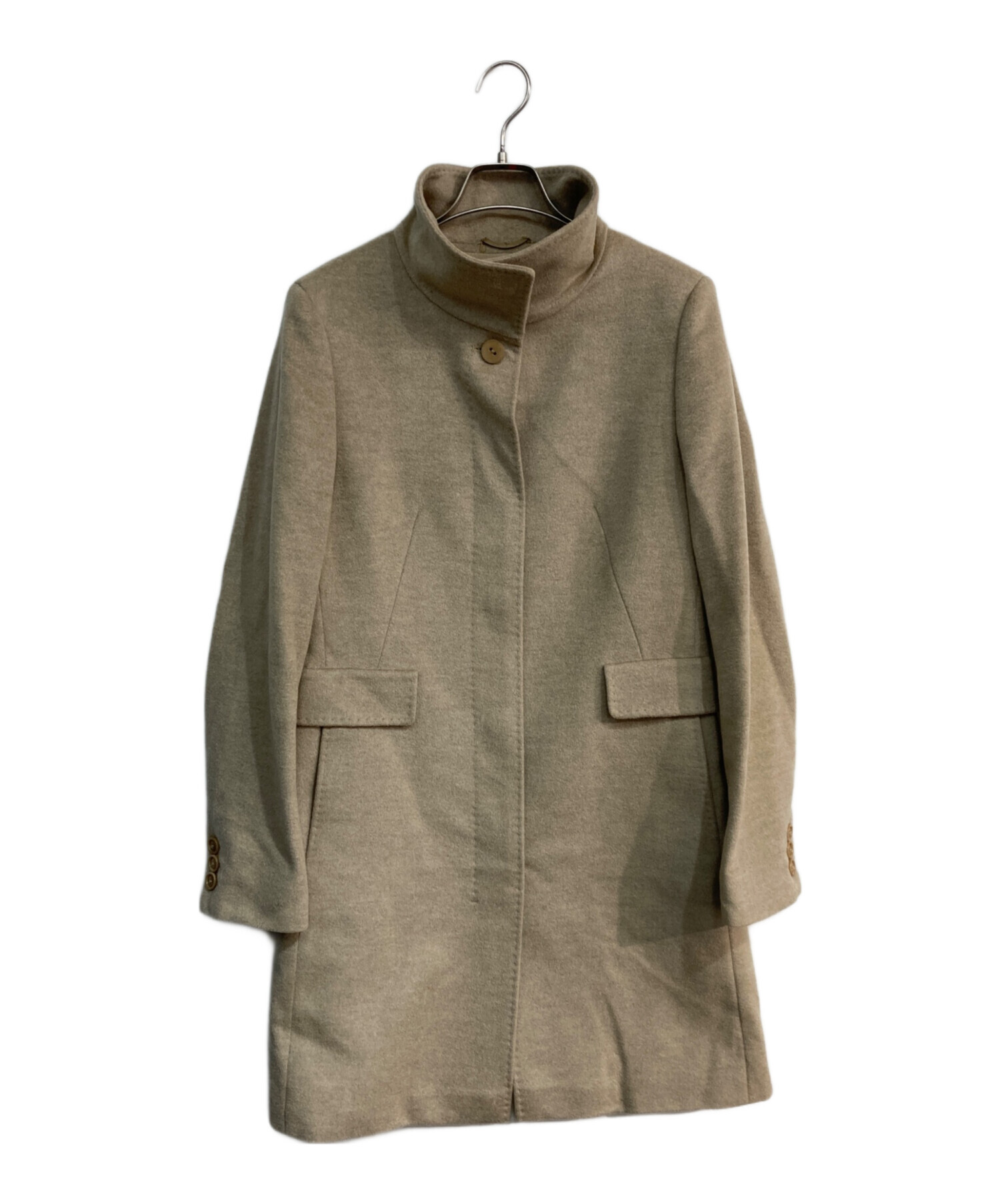 MaxMara ウールジャケット 42 ベージュ M〜L相当 中古・古着通販】MAX MARA STUDIO (マックスマーラ ストゥディオ