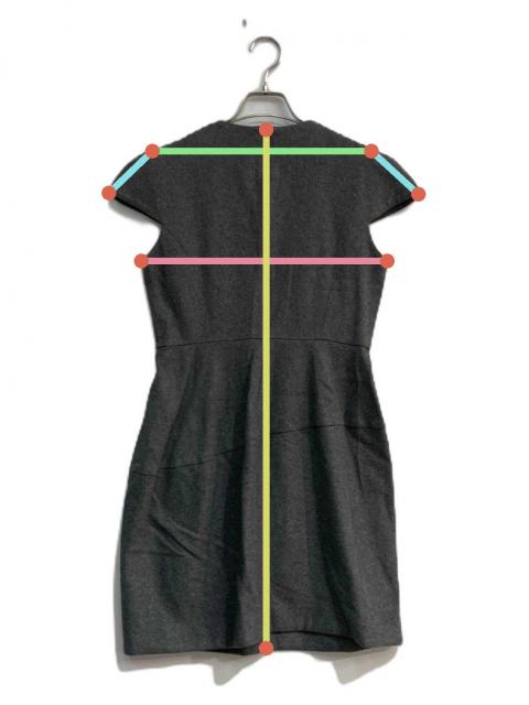 中古・古着通販】YOKO CHAN (ヨーコチャン) cap sleeve balloon dress