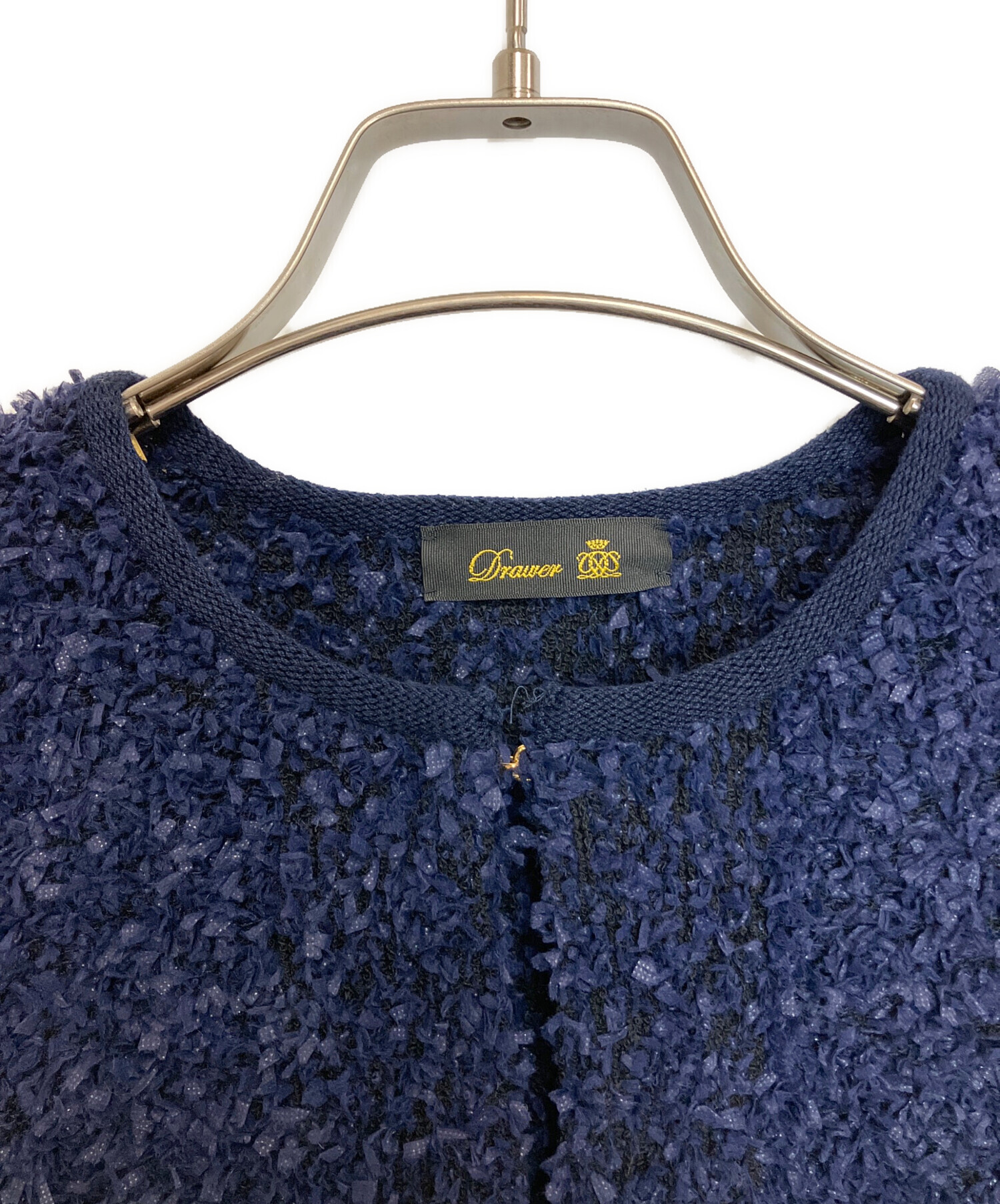 中古・古着通販】DRAWER (ドゥロワー) RESORT2 5Gフリンジニットベスト