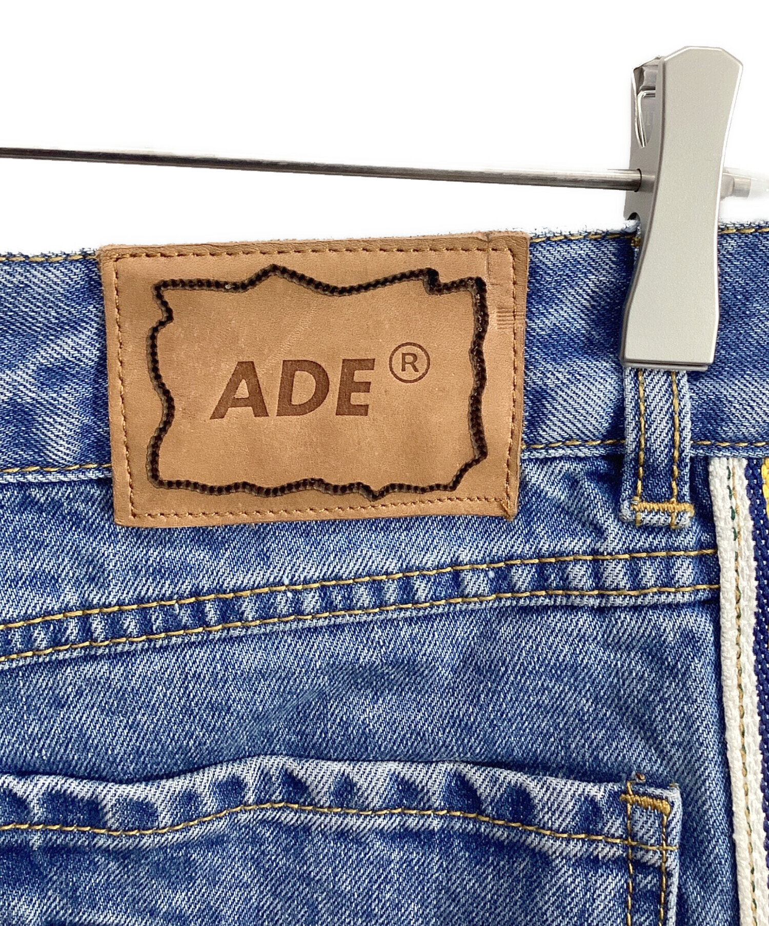 中古・古着通販】ADERERROR (アーダーエラー) サイドラインデニム