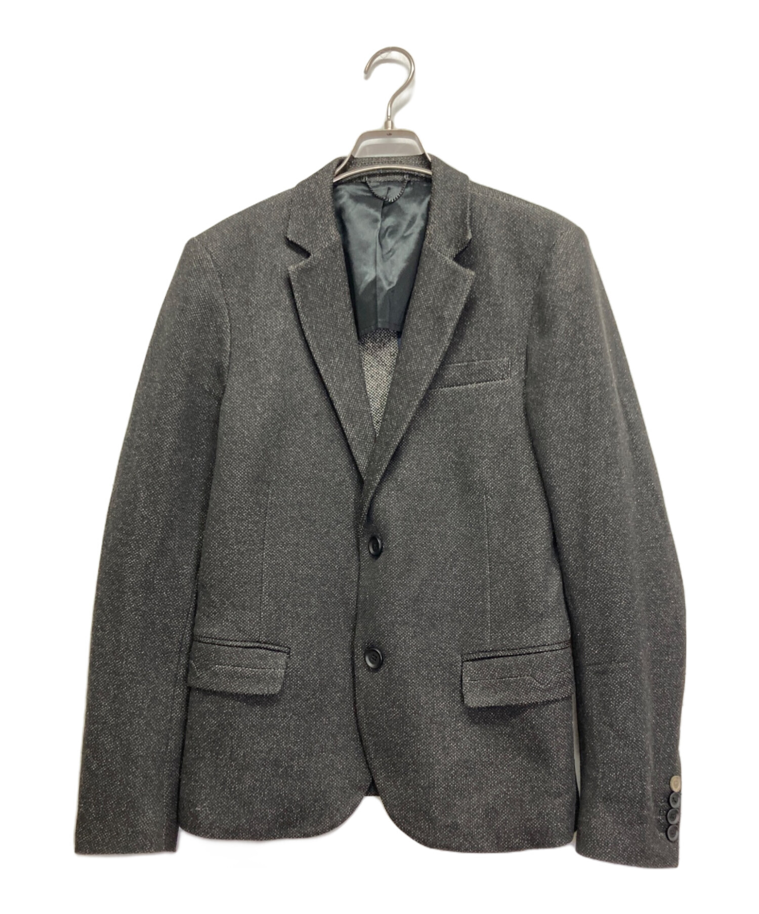 中古・古着通販】DIESEL (ディーゼル) テーラードジャケット グレー