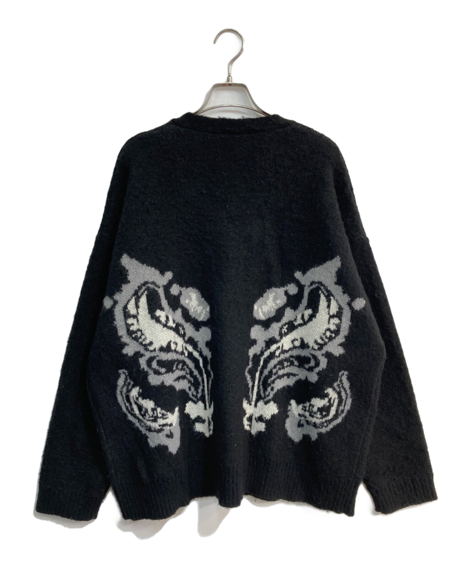 中古・古着通販】chronoizm (クロノイズム) FLOWER CARDIGAN 起毛 