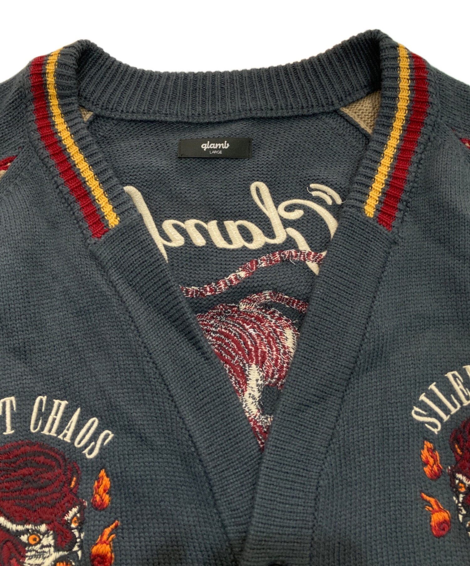 未使用品　glamb ラプソディスカカーディガン glamb（グラム） カーディガン Rhapsody Ska Cardigan / ラプソディ