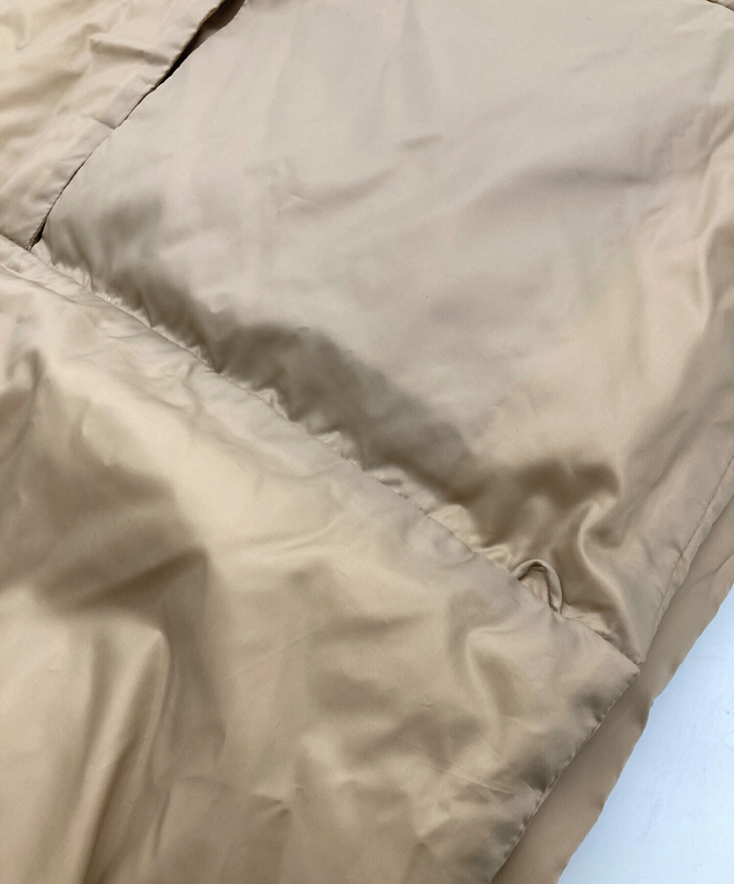 中古・古着通販】Plage (プラージュ) ダウンストール ベージュ 