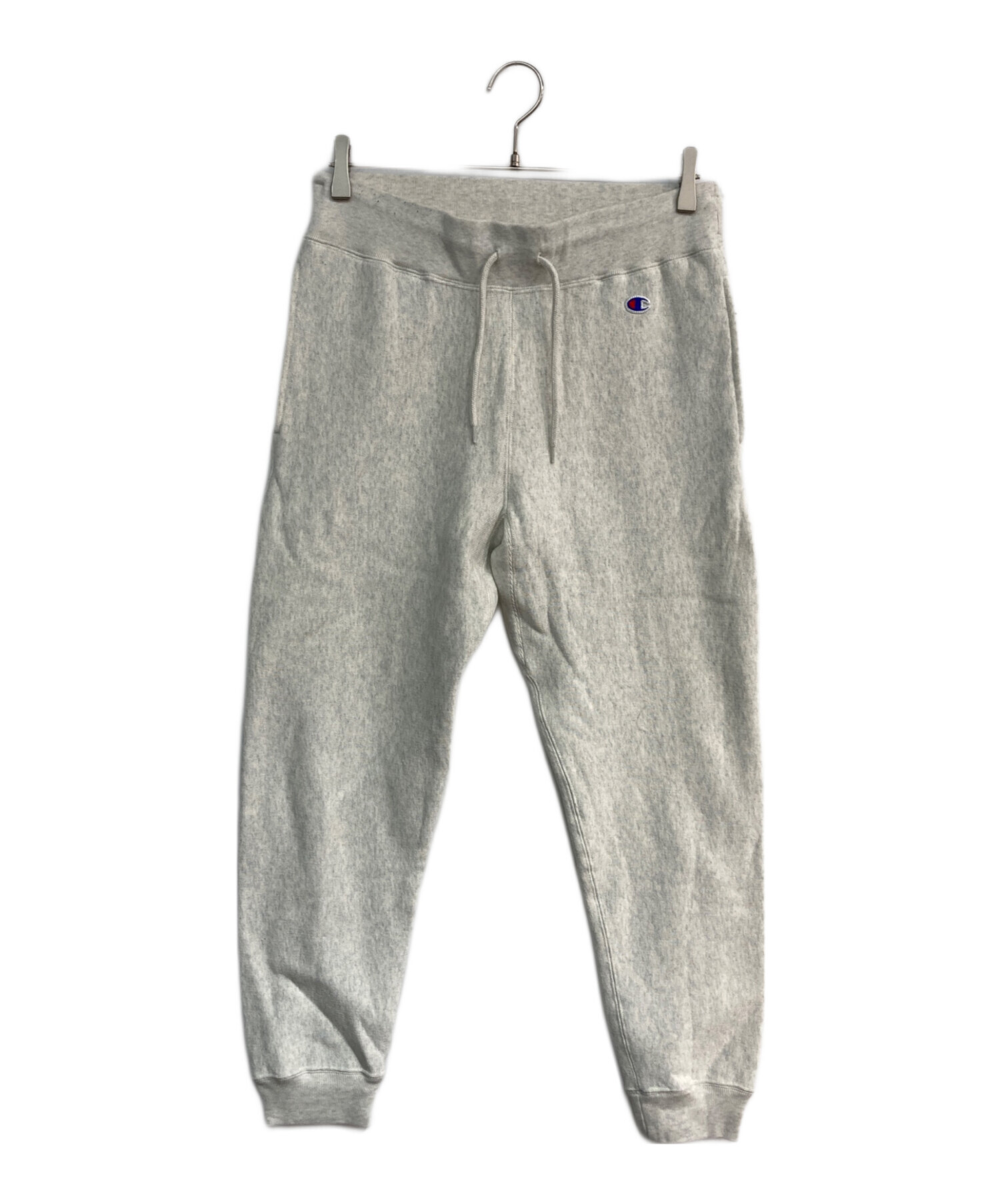 Champion リバースウィーブ グレー スウェットパンツ M 中古・古着通販 