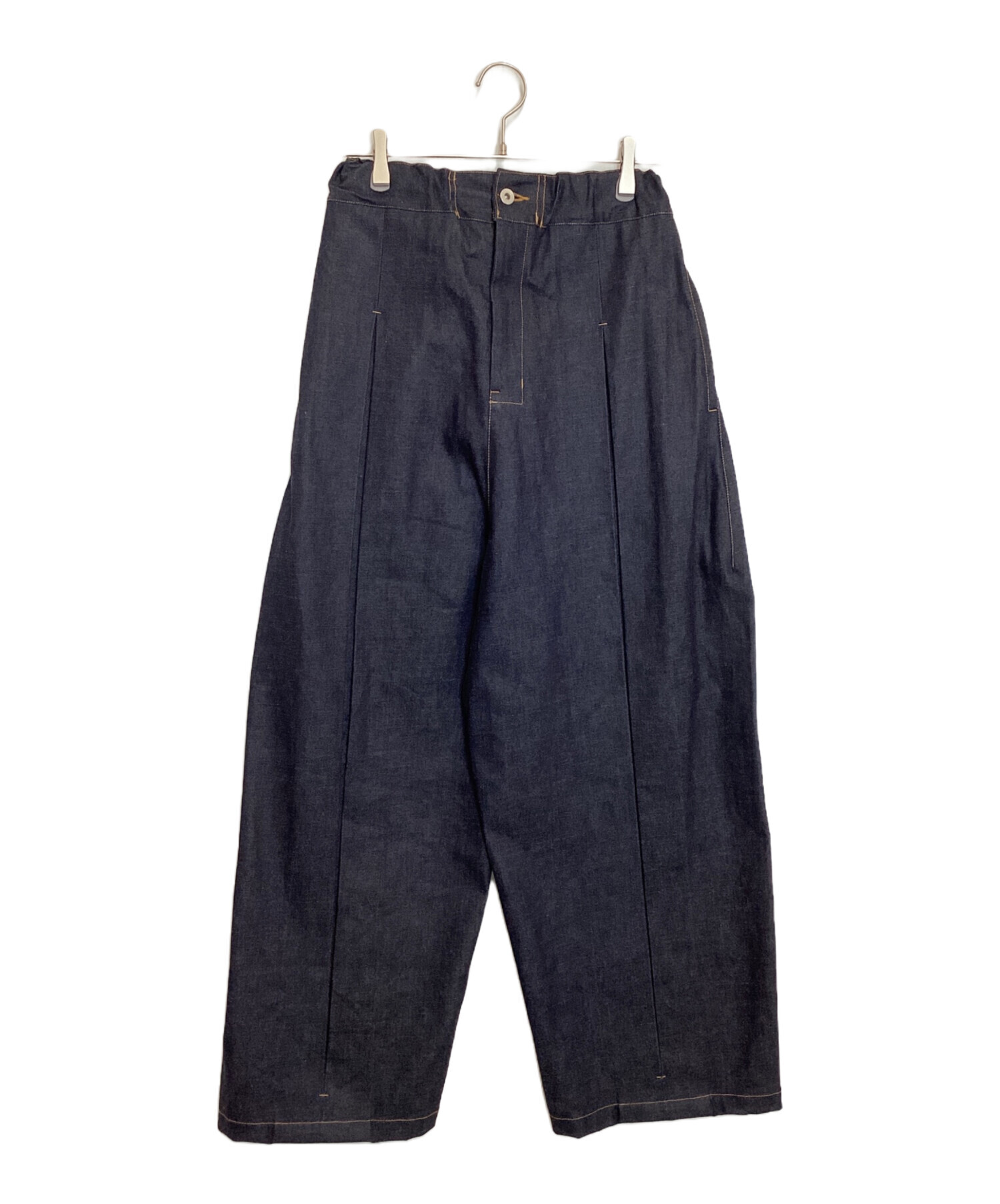 中古・古着通販】SAGE NATION (セイジ ネーション) DENIM BOX PLEAT 