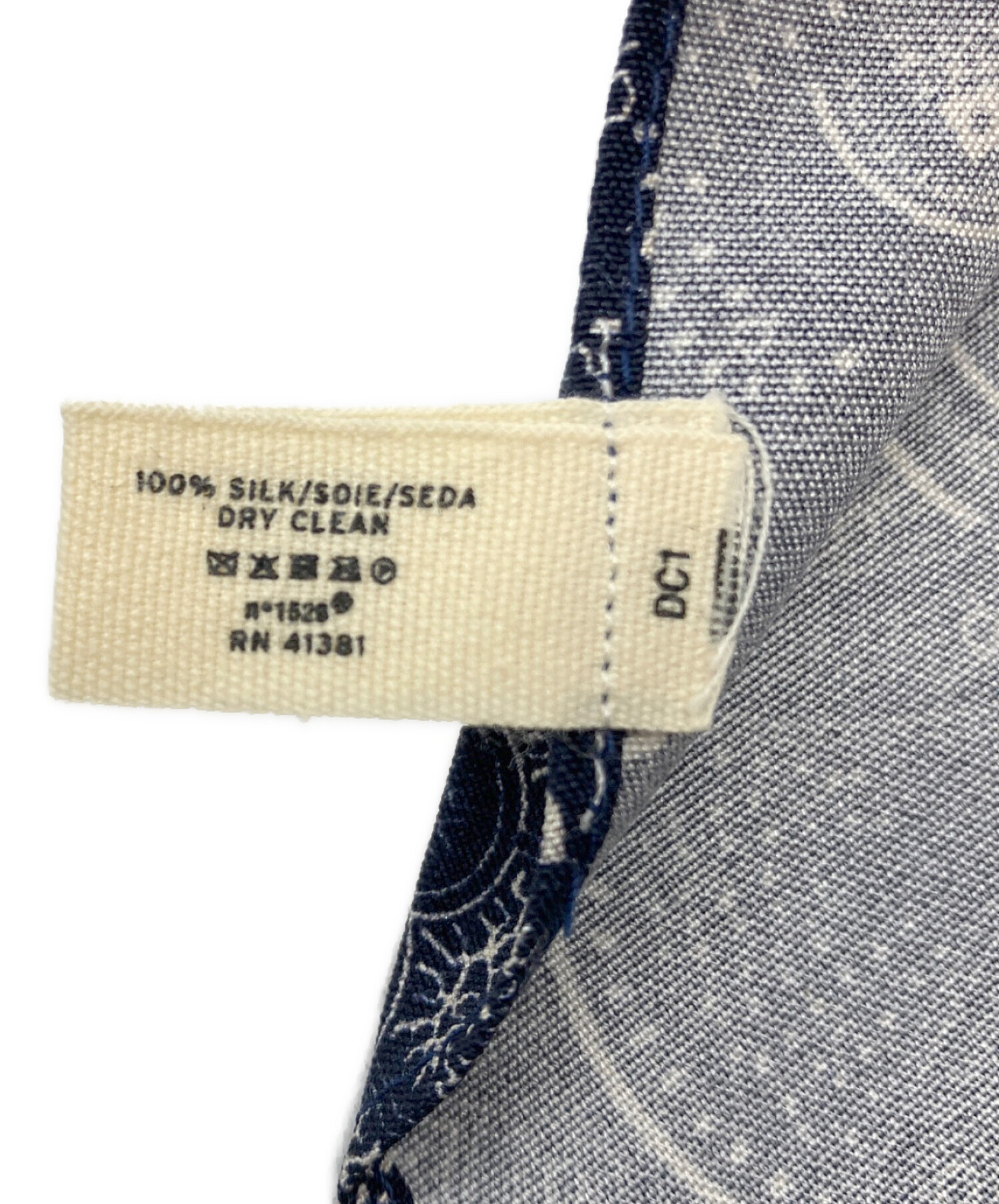 中古・古着通販】RRL (ダブルアールエル) ペイズリー柄シルクネクタイ