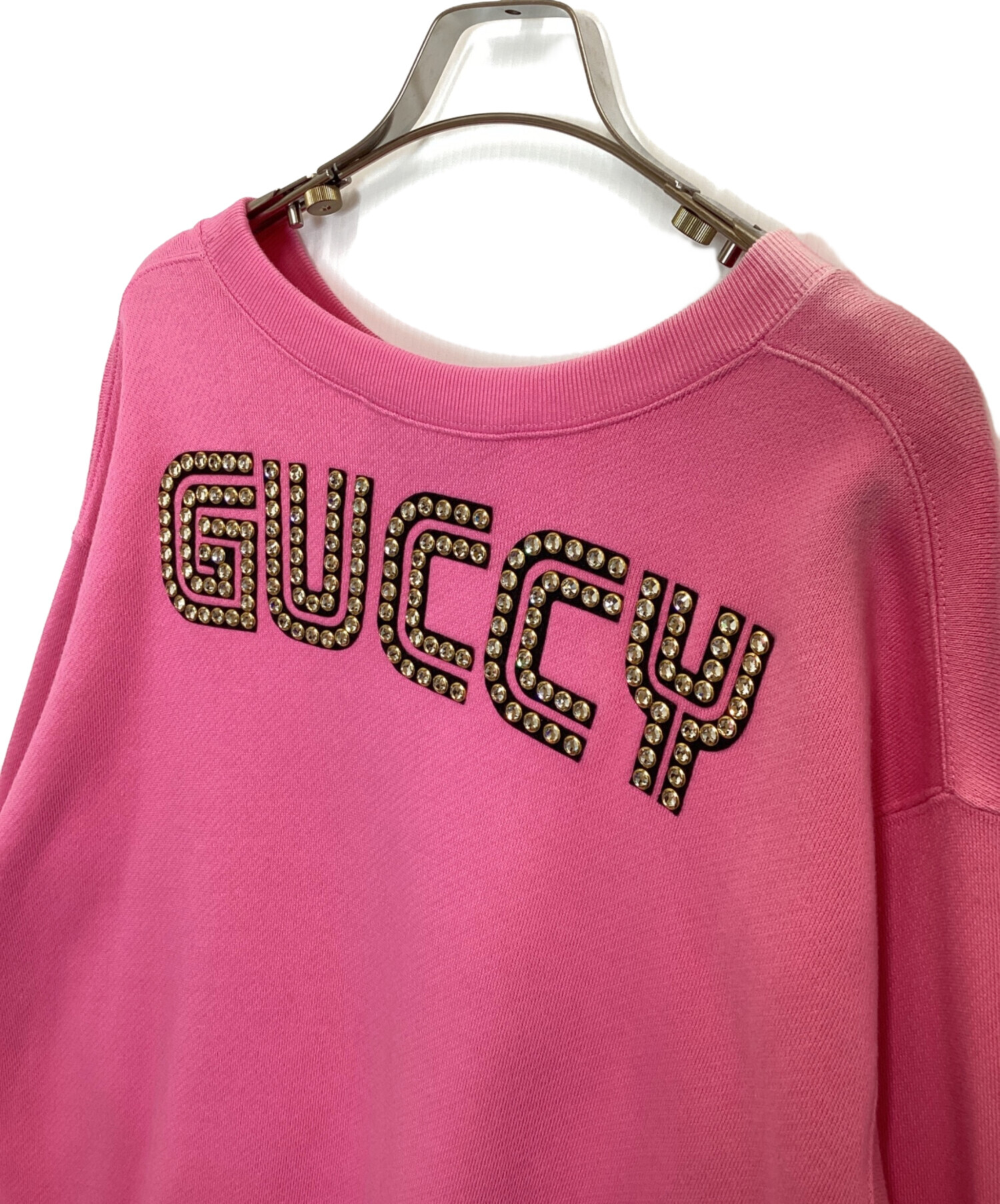 中古・古着通販】GUCCI (グッチ) スウェット ピンク サイズ:S