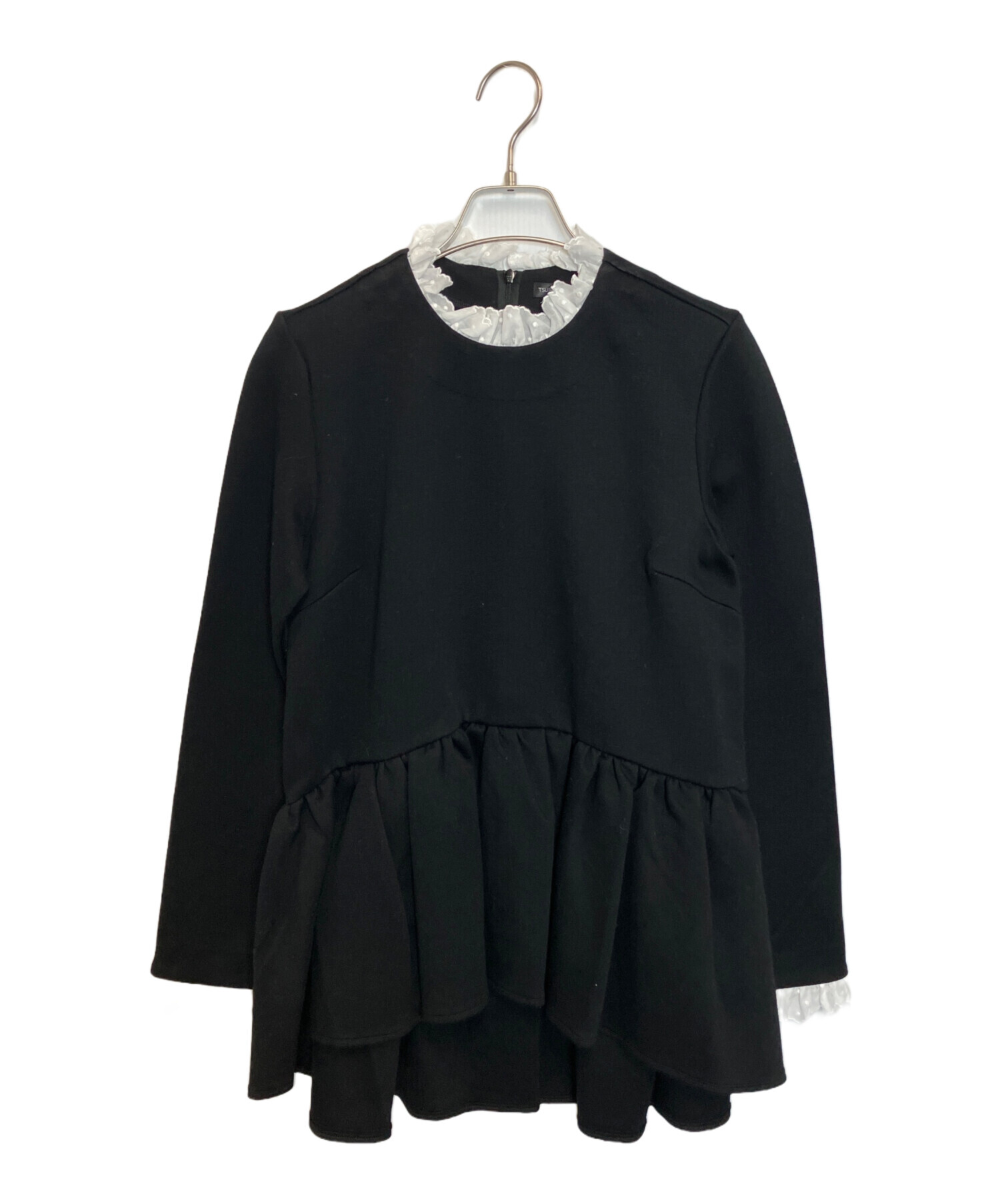 tsurubymarikooikawa ツルバイ　フリル　ブラウス 中古・古着通販】TSURU by MARIKO OIKAWA (ツルバイマリコオイカワ