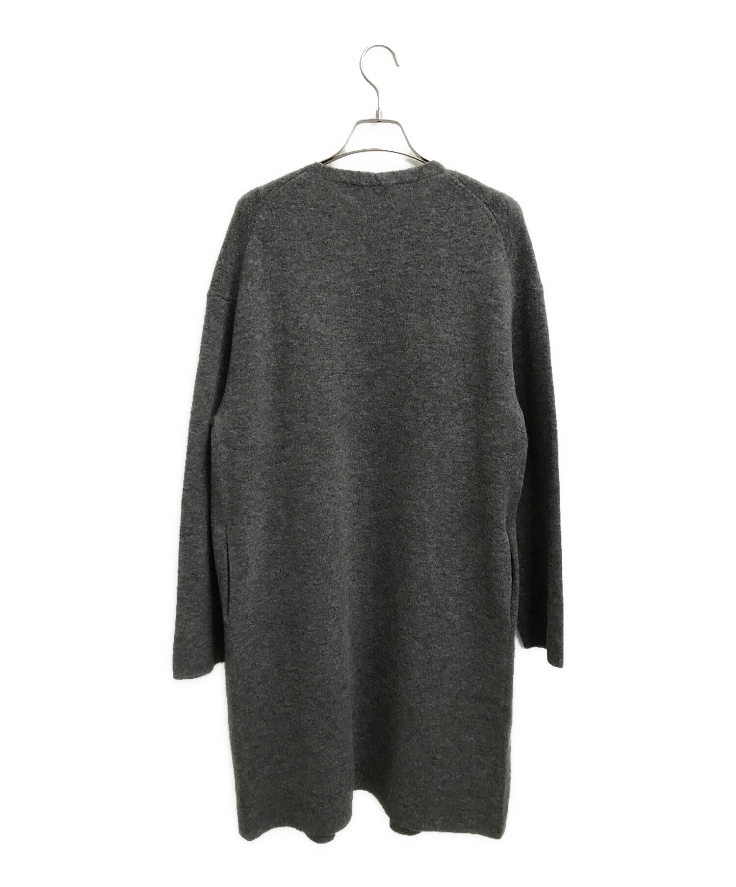 中古・古着通販】theory (セオリー) Astor Wool Clean Cardi PC グレー