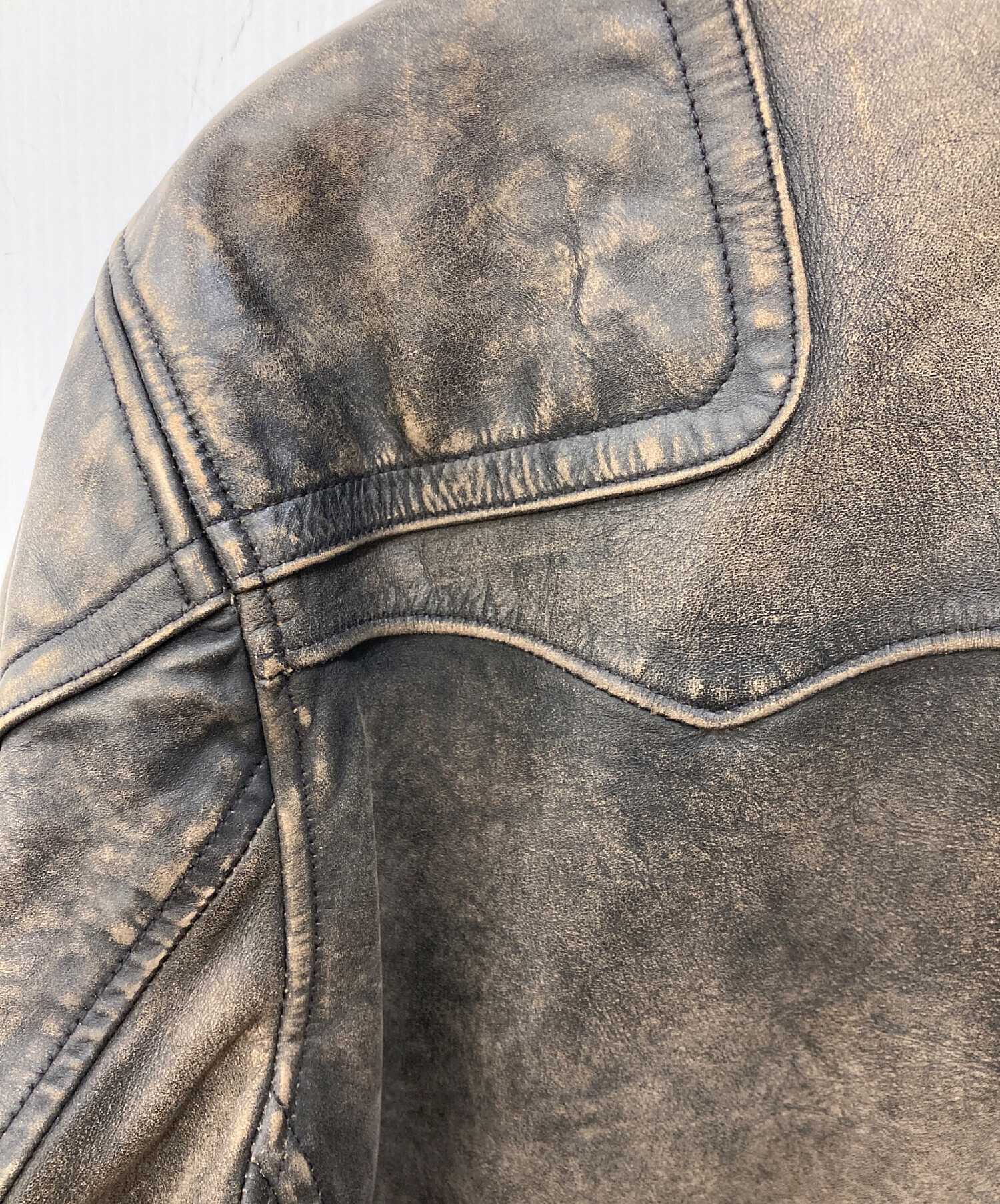 中古・古着通販】RRL (ダブルアールエル) ライダースジャケット