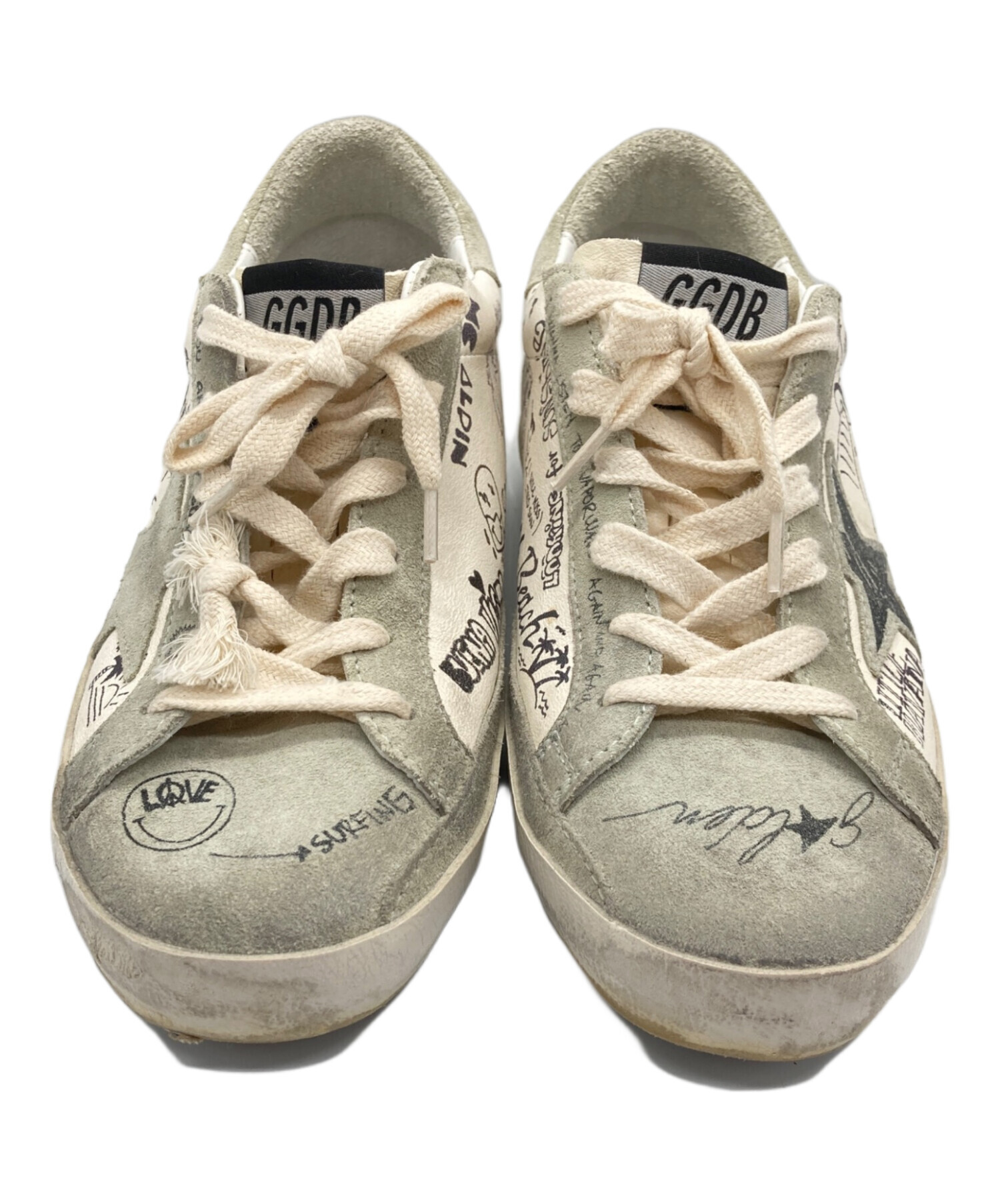 GOLDEN GOOSE(ゴールデングース) ダメージ加工 ローカットスニーカー 