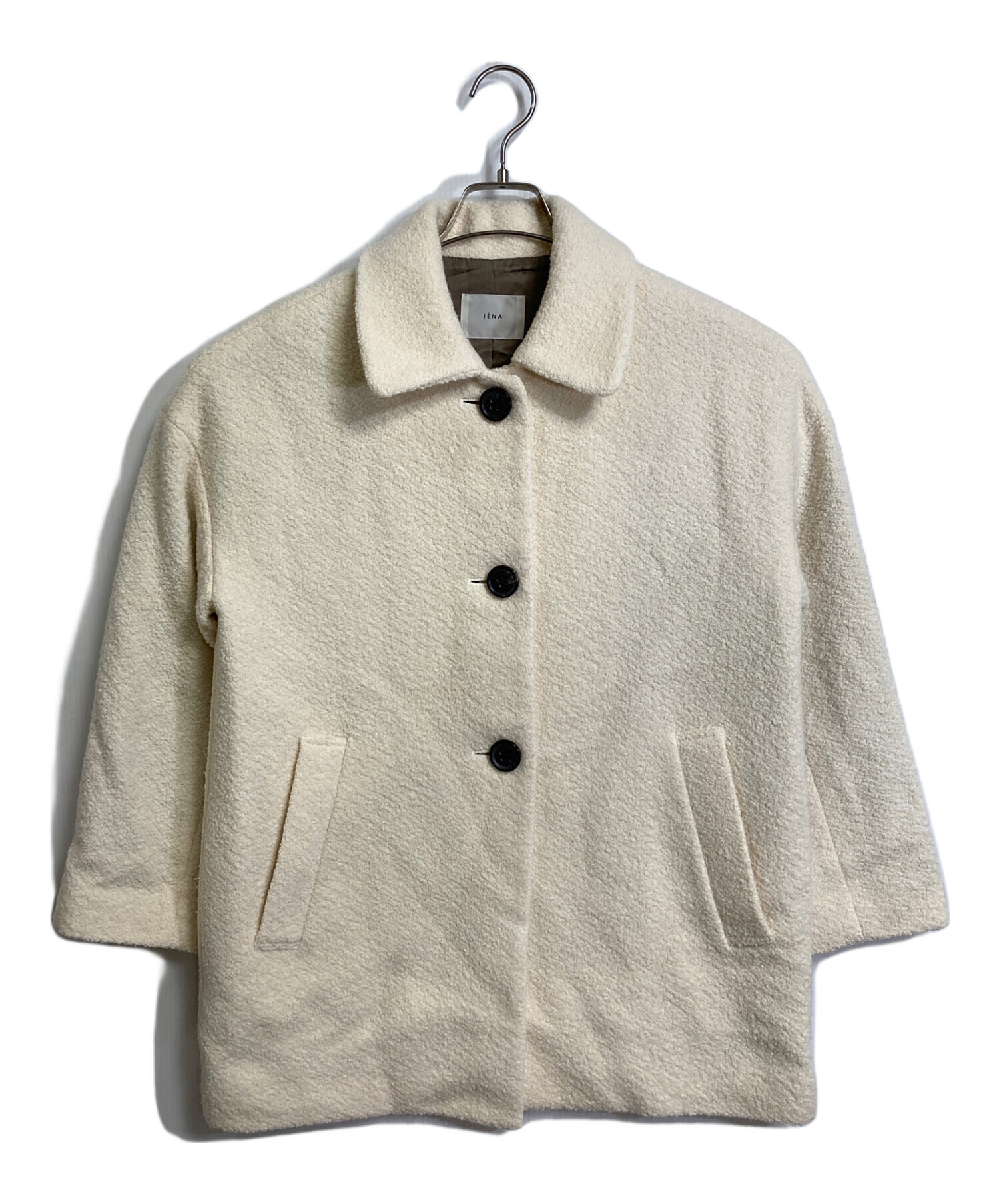 中古・古着通販】IENA (イエナ) ウールボアショートコート アウター 