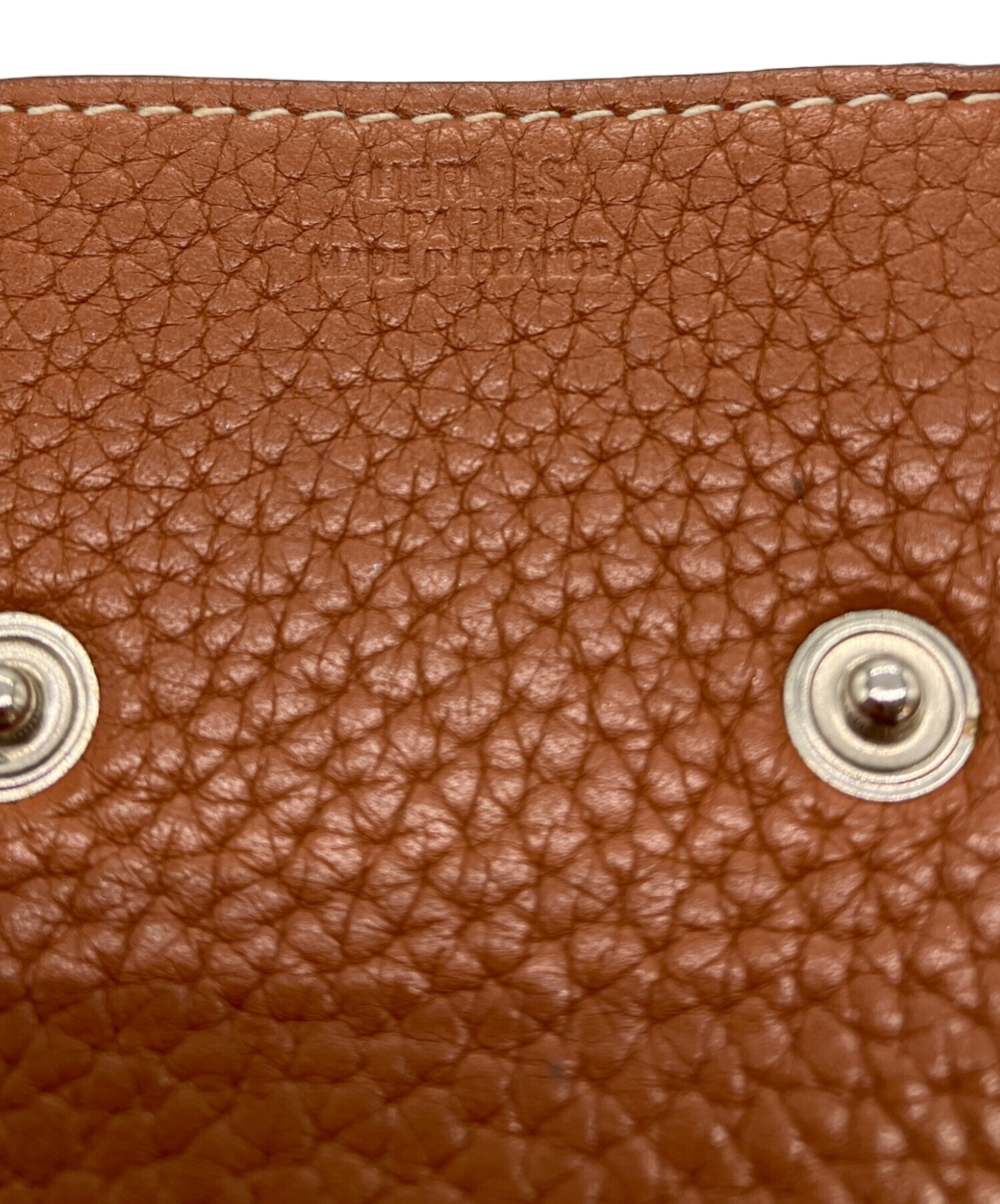中古・古着通販】HERMES (エルメス) エテュイカルトPM ブラウン