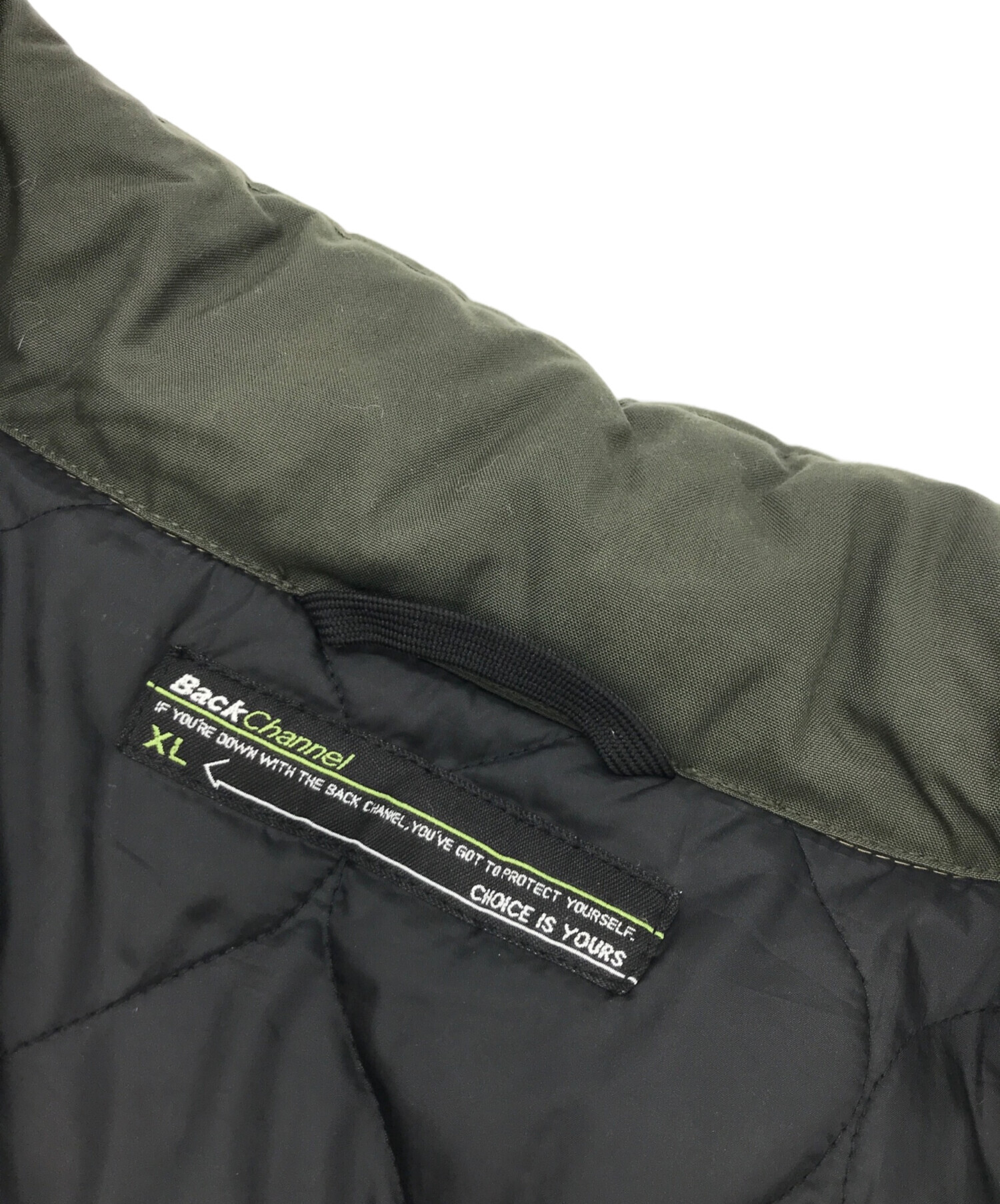 中古・古着通販】BACK CHANNEL (バックチャンネル) M65中綿ジャケット 