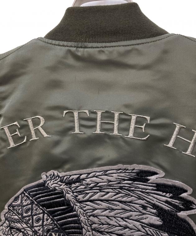 中古・古着通販】The BONEZ (ザボーンズ) MA-1ジャケット カーキ