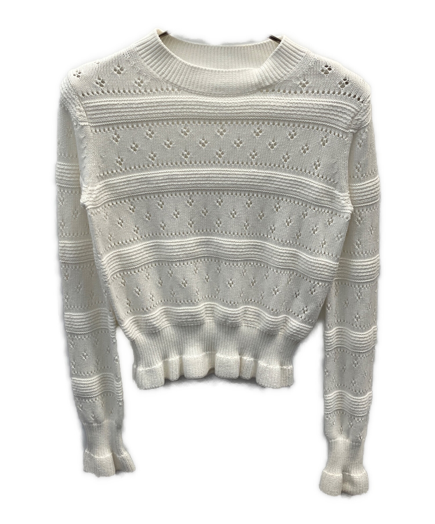 gypsohila mocomocoニットベスト　ジプソフィア　ホワイト 2026年最新】gypsohila ベストの人気アイテム - メルカリ