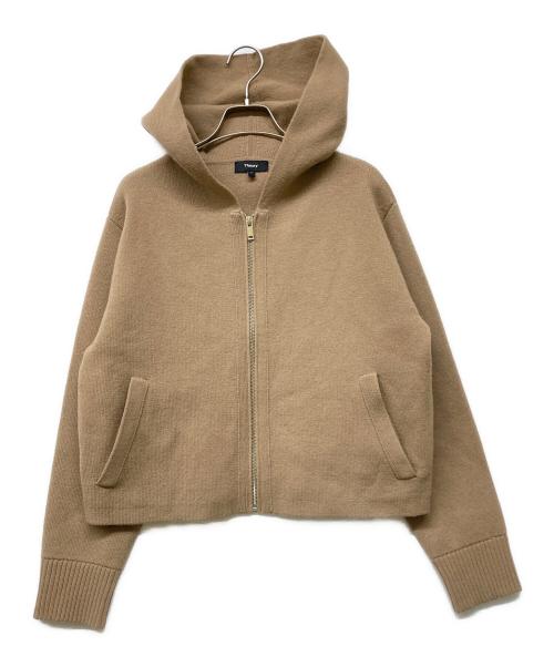 極美品✨セオリー 23aw ニット パーカー カシミヤ ジップ 現行 キャメル 3090055666570181_01_0078w.jpeg