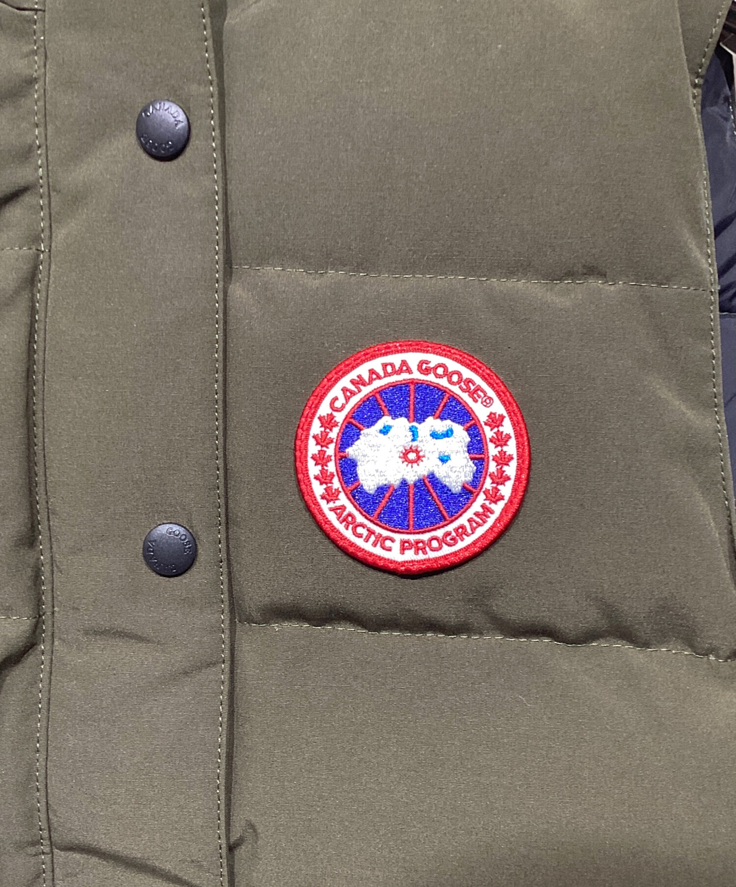 中古・古着通販】CANADA GOOSE (カナダグース) ダウンベスト