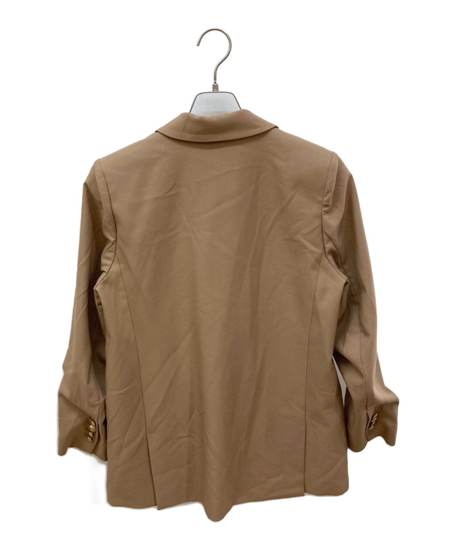 中古・古着通販】CADUNE (カデュネ) テーラードジャケット キャメル