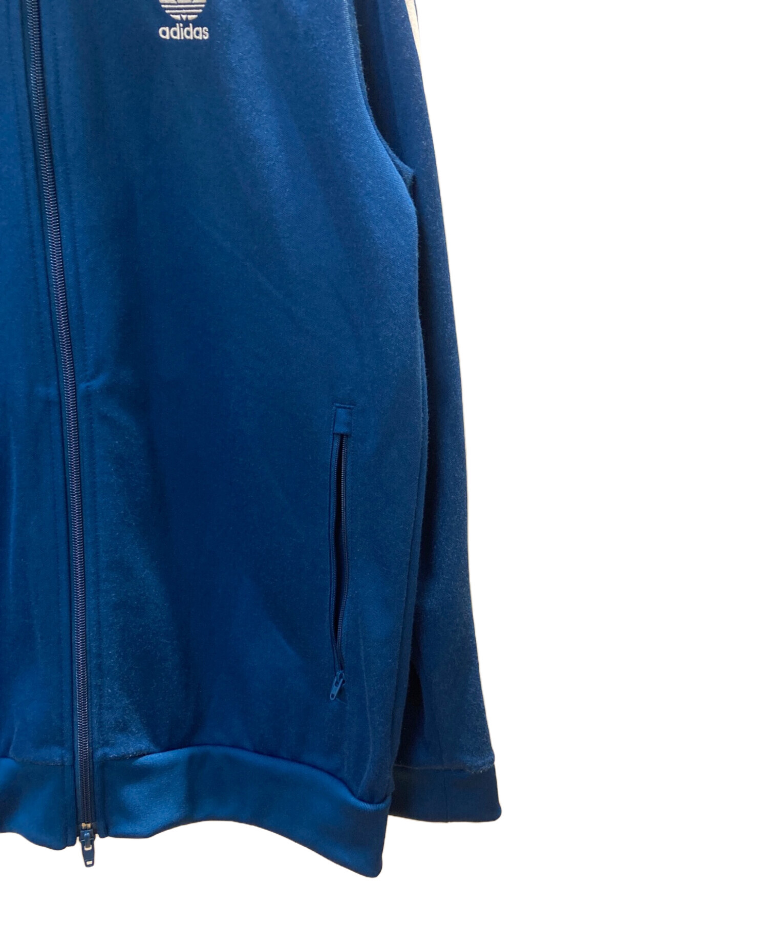 中古・古着通販】adidas (アディダス) トラックジャケット ブルー