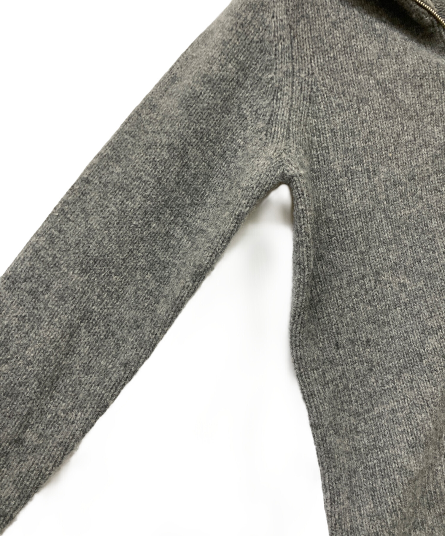 KAIKO SHAGGY ZIP CARDIGAN カイコー カーディガン 1 KAIKO（カイコー）の「KAIKO SHAGGY ZIP CARDIGAN（ニット/セーター