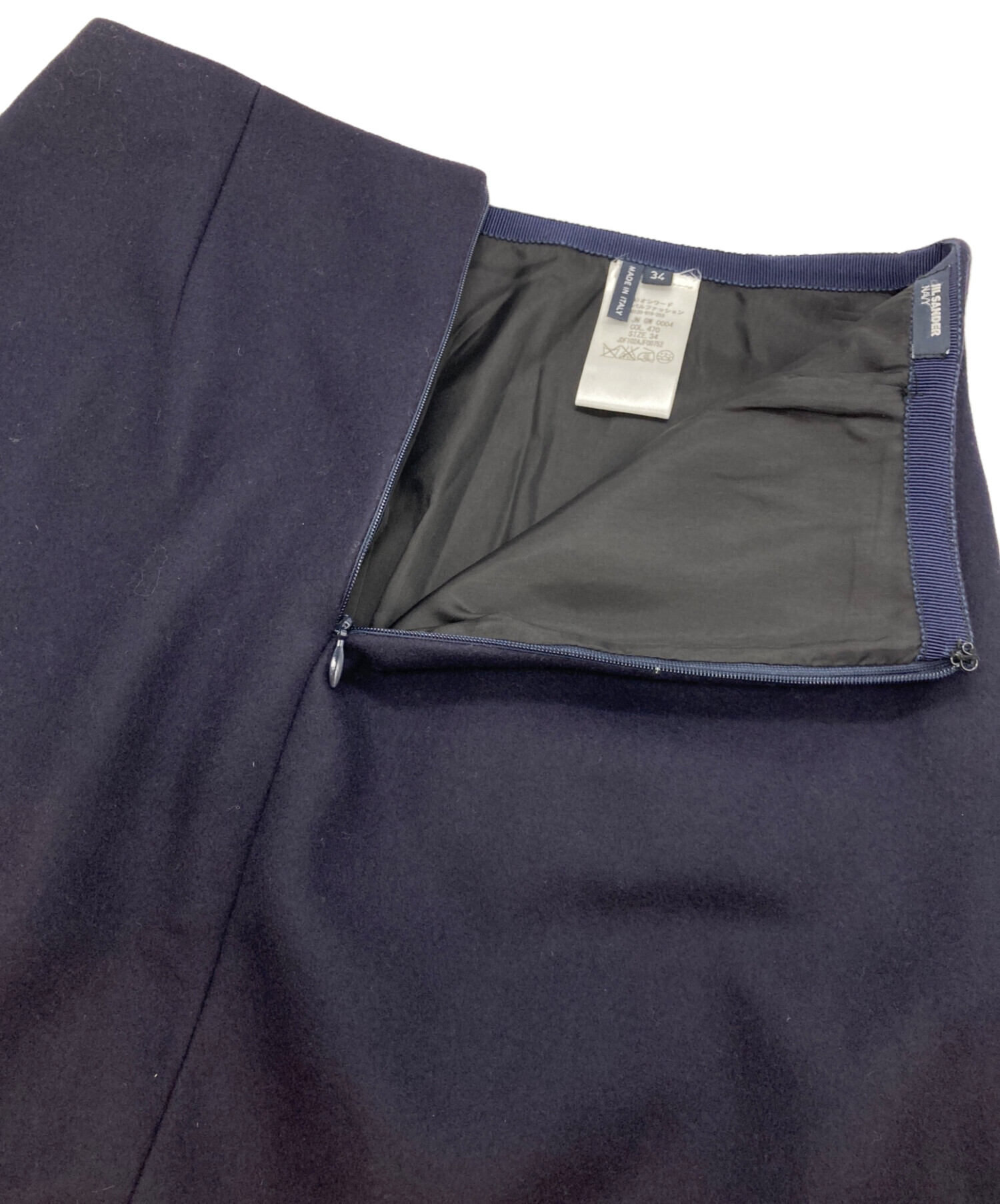 中古・古着通販】JIL SANDER NAVY (ジルサンダー ネイビー) ウール