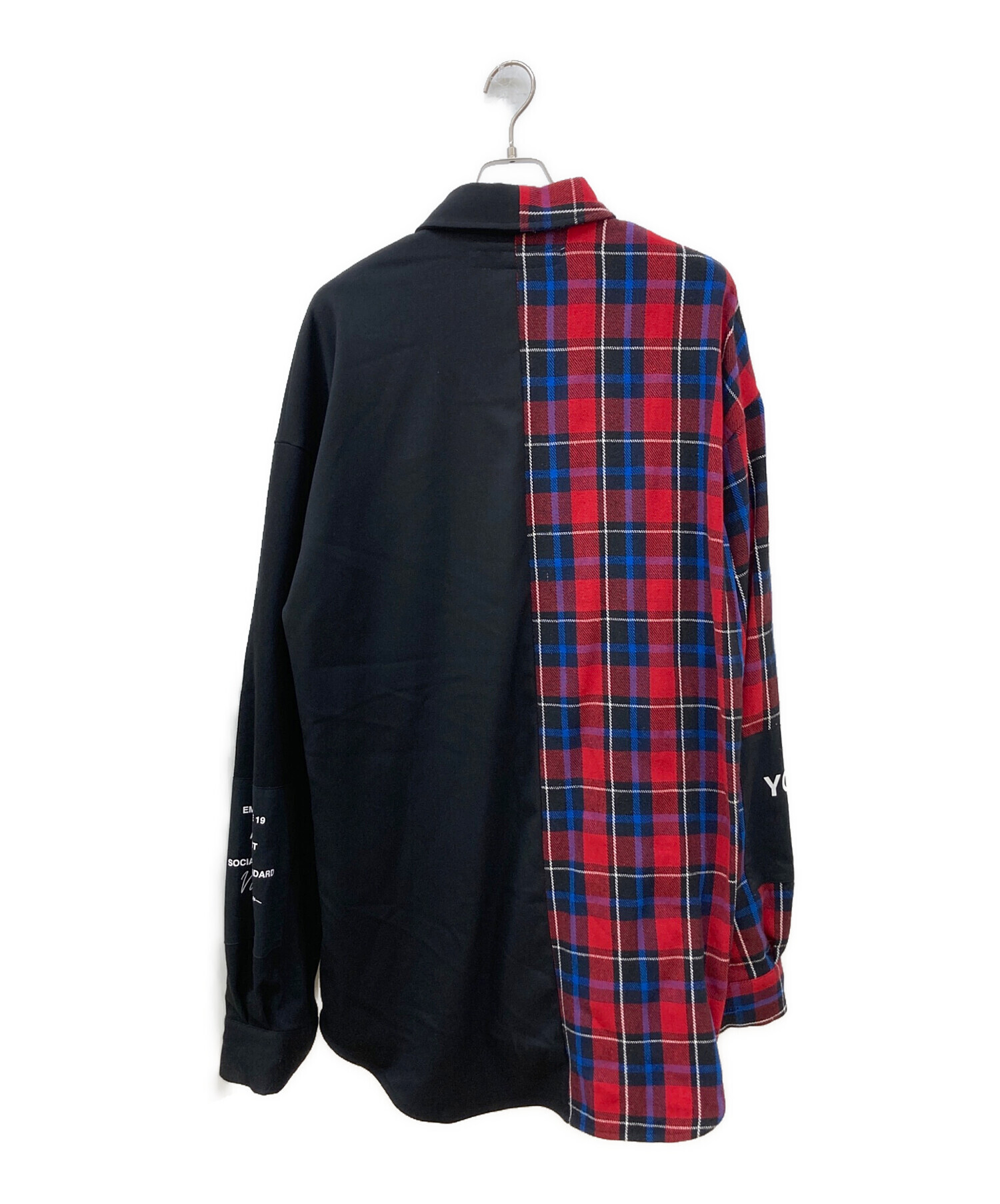 中古・古着通販】rovtski (ロフトスキー) HEAVY CHECKPATCH LONG