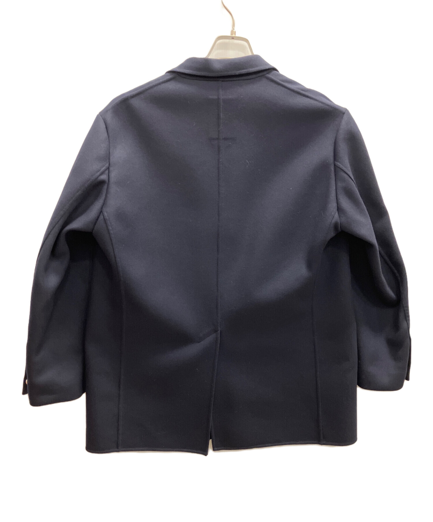 BOWTE テーラードジャケット　ネイビー 中古・古着通販】BOWTE (バウト) FLANNEL OVER ジャケット ネイビー