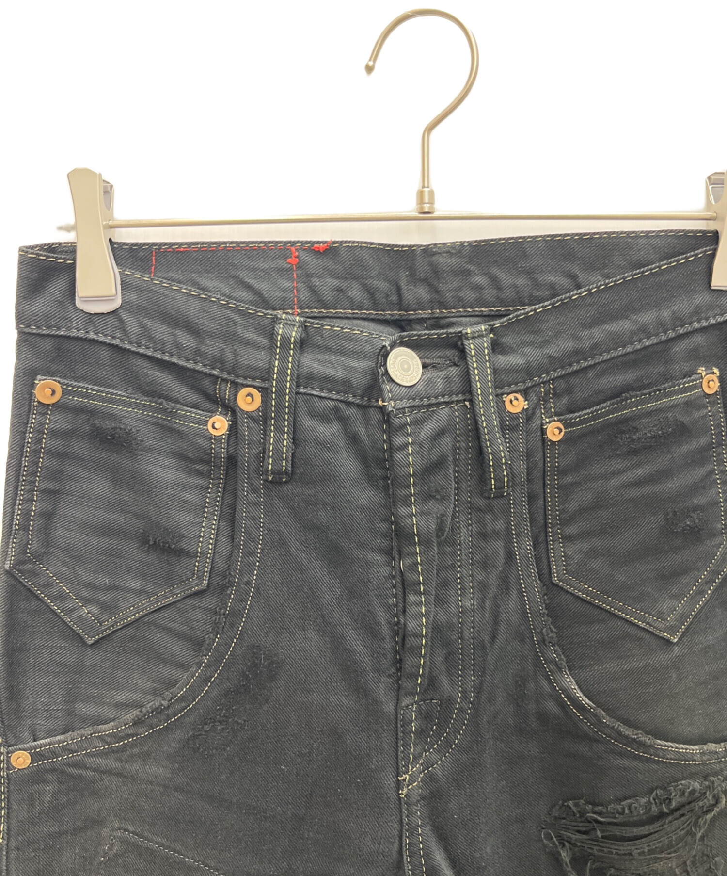 中古・古着通販】LEVI'S RED (リーバイス レッド) ダメージ加工デニム
