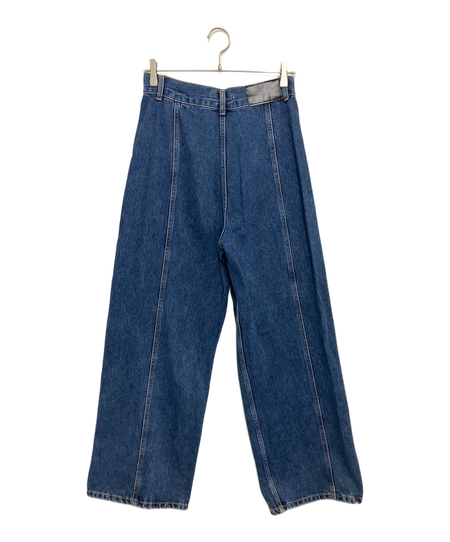 OHOTORO 【Vertical Indigo Jeans】（Sサイズ） 中古・古着通販】OHOTORO (オオトロ) curve wide jeans インディゴ