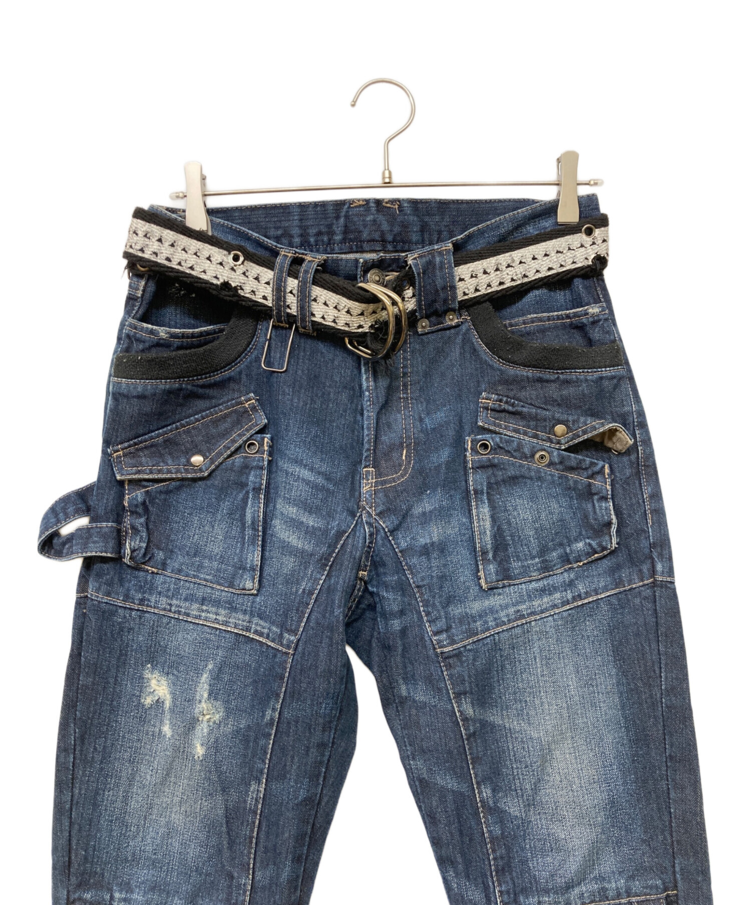 中古・古着通販】PPFM (ピーピーエフエム) 00s Y2K BONDAGE PANTS