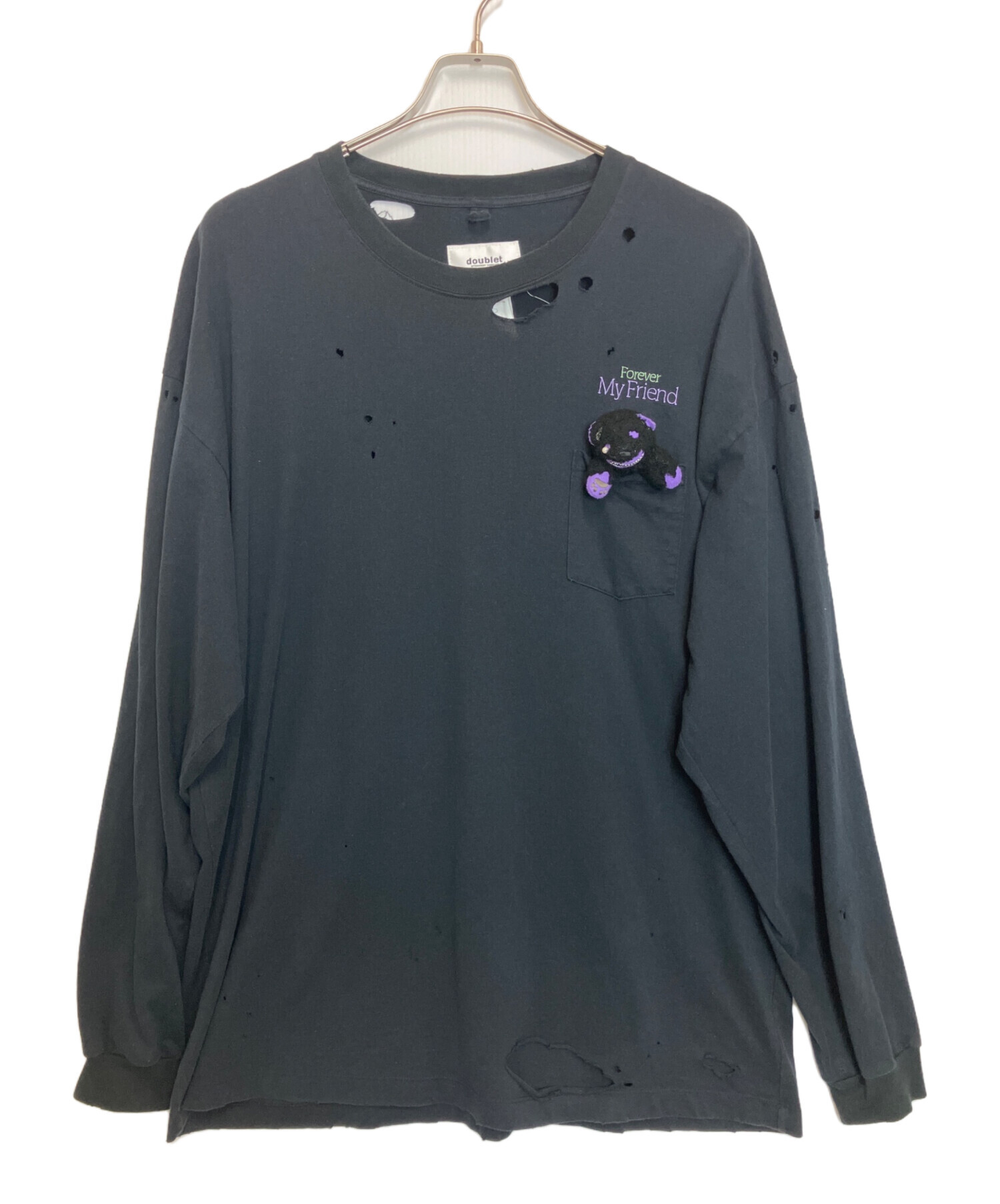 中古・古着通販】doublet (ダブレット) T-SHIRT WITH MY FRIEND