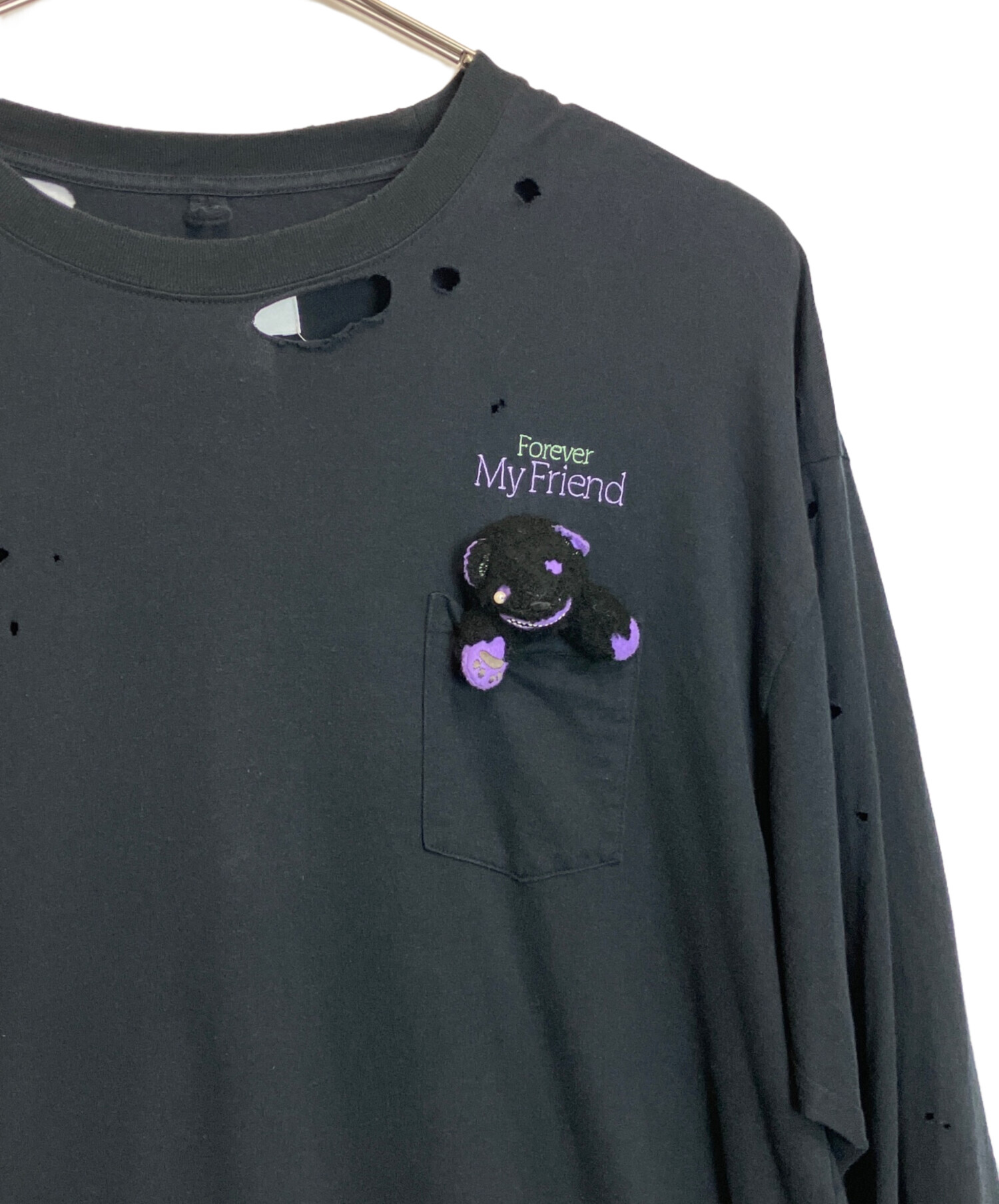 中古・古着通販】doublet (ダブレット) T-SHIRT WITH MY FRIEND