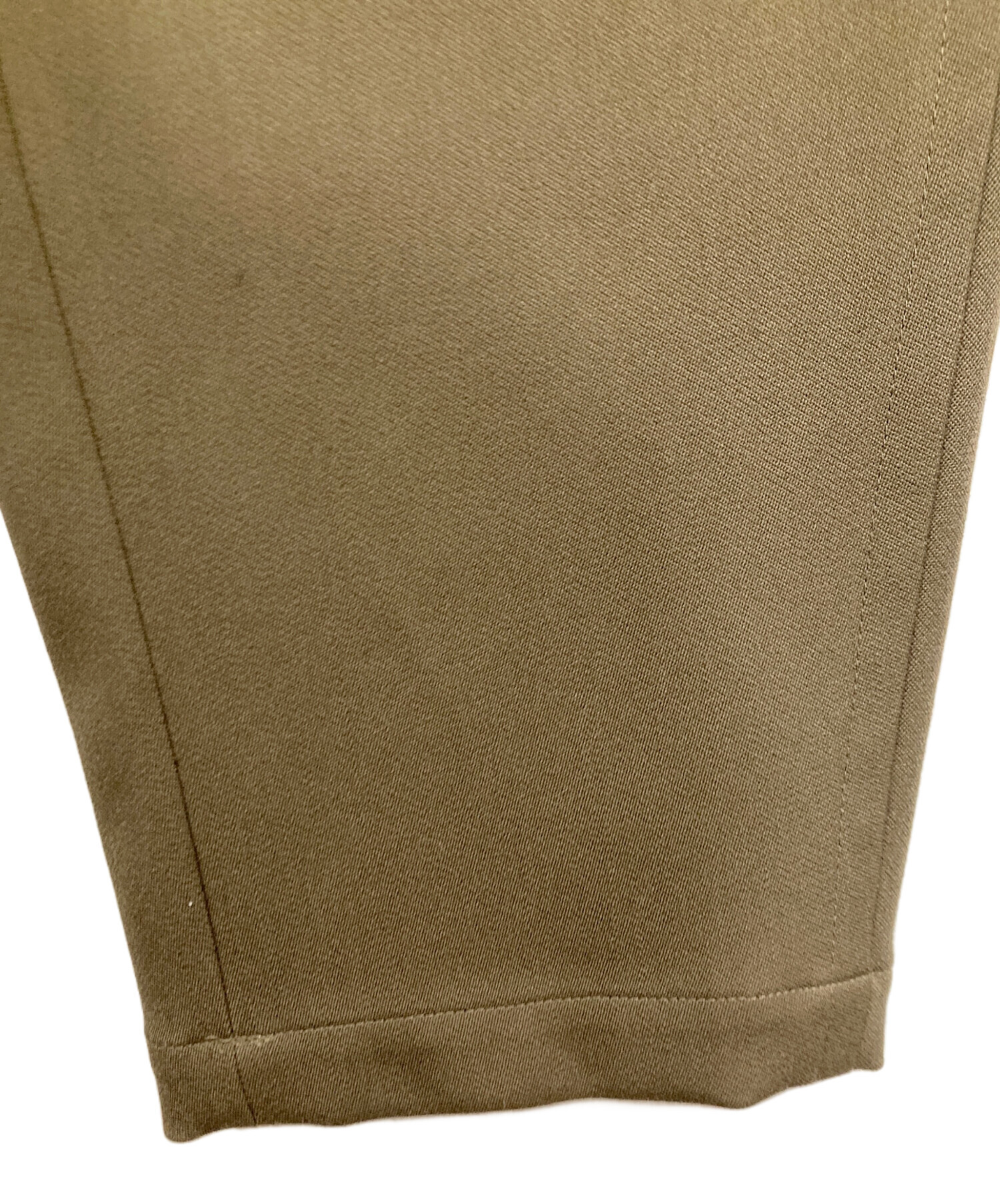 中古・古着通販】LOEFF (ロエフ) TW ナロー ボンタンパンツ グリーン