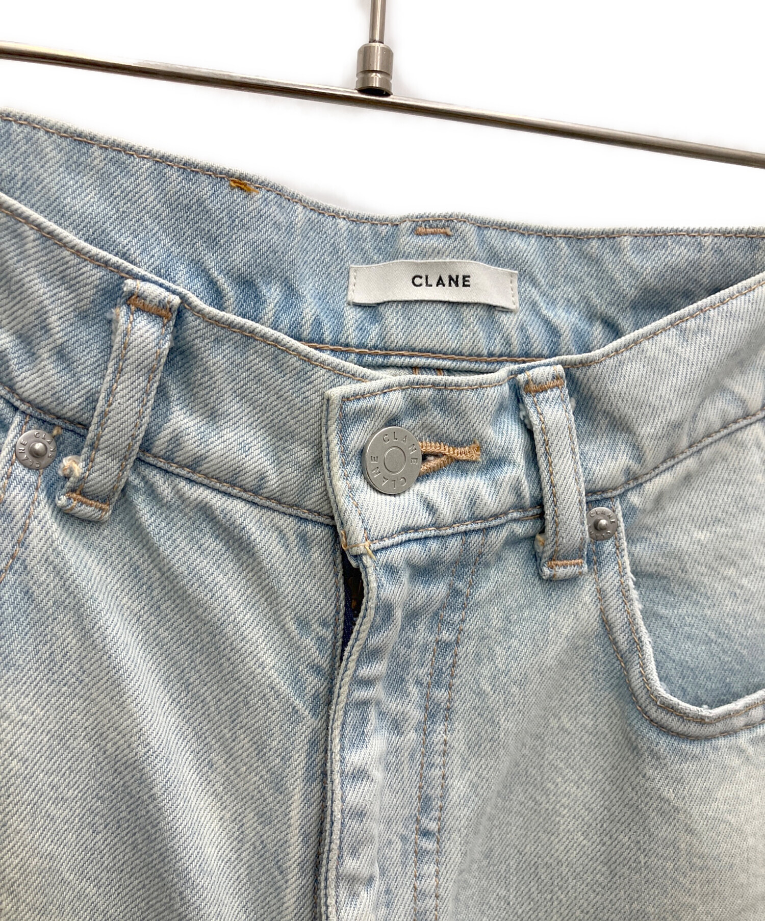 中古・古着通販】CLANE (クラネ) RING DENIM PANTS インディゴ サイズ