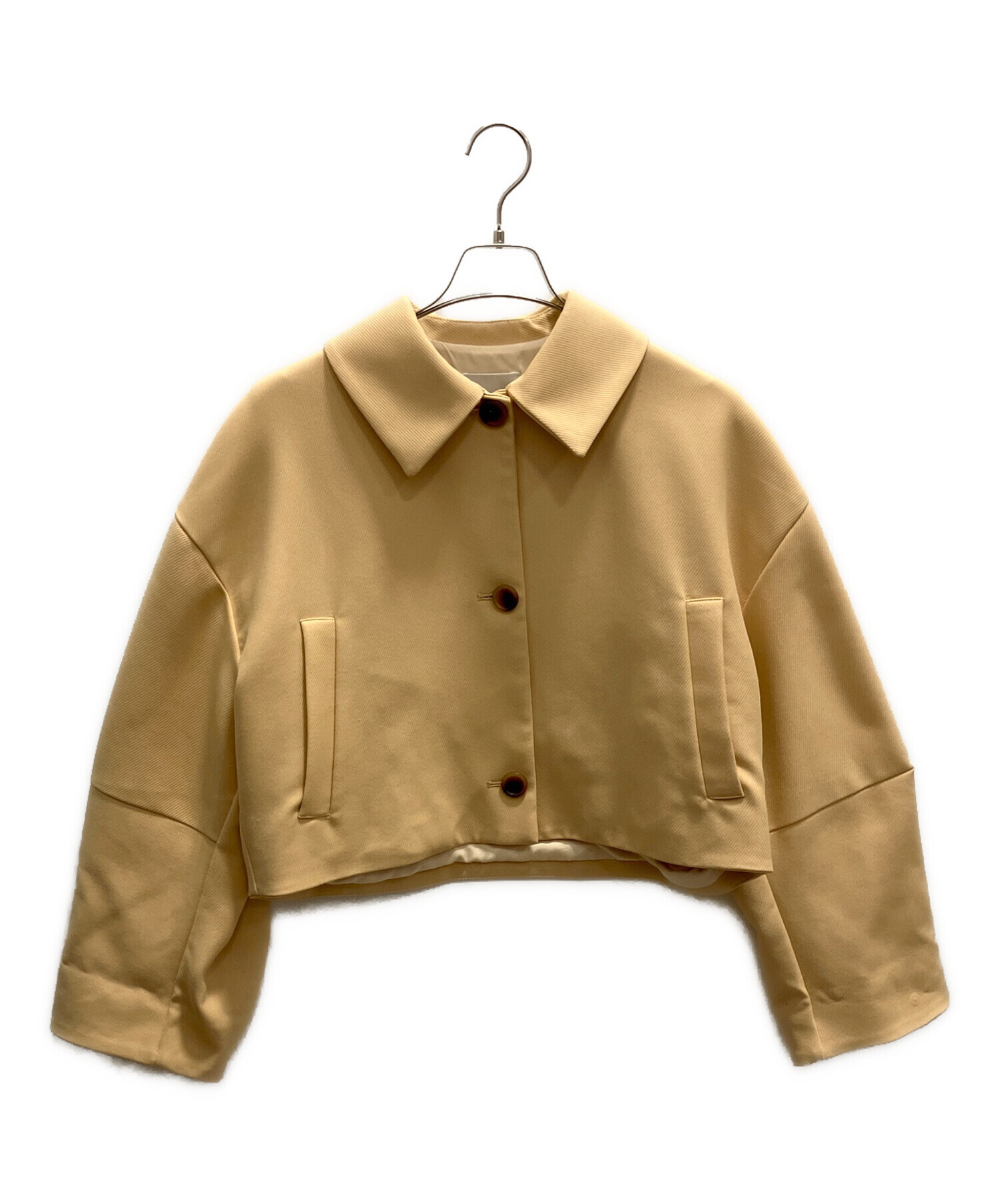 中古・古着通販】CLANE (クラネ) BULKY SLEEVE CROPPED JACKET