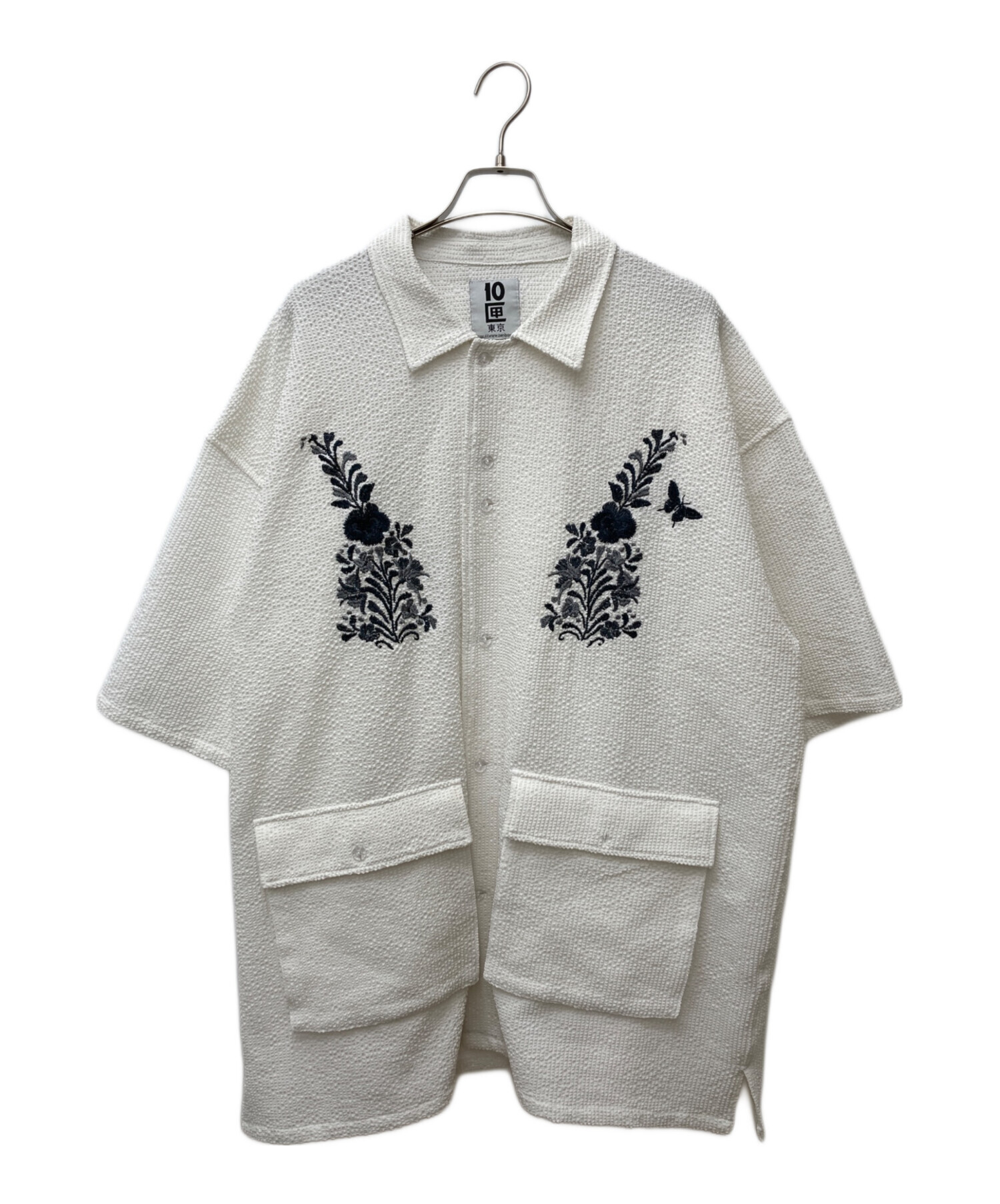 中古・古着通販】TENBOX (テンボックス) SAN ANTONINO SHIRT ホワイト 
