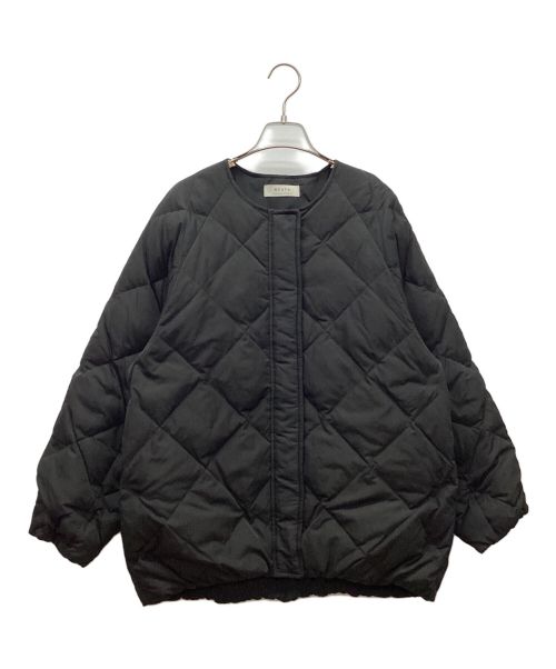 【美品】URBAN RESEARCH ACUTAコクーンキルティングダウン　黒 セール】『Sサイズ/WEB限定』コクーンキルティングダウン（ダウン