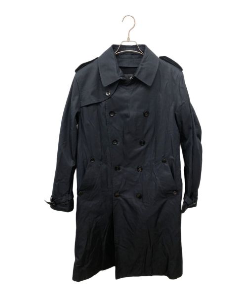 GRENFELL グレンフェルコート　メンズ ネイビー 中古・古着通販】GRENFELL (グレンフェル) カシミア混ライナー付き