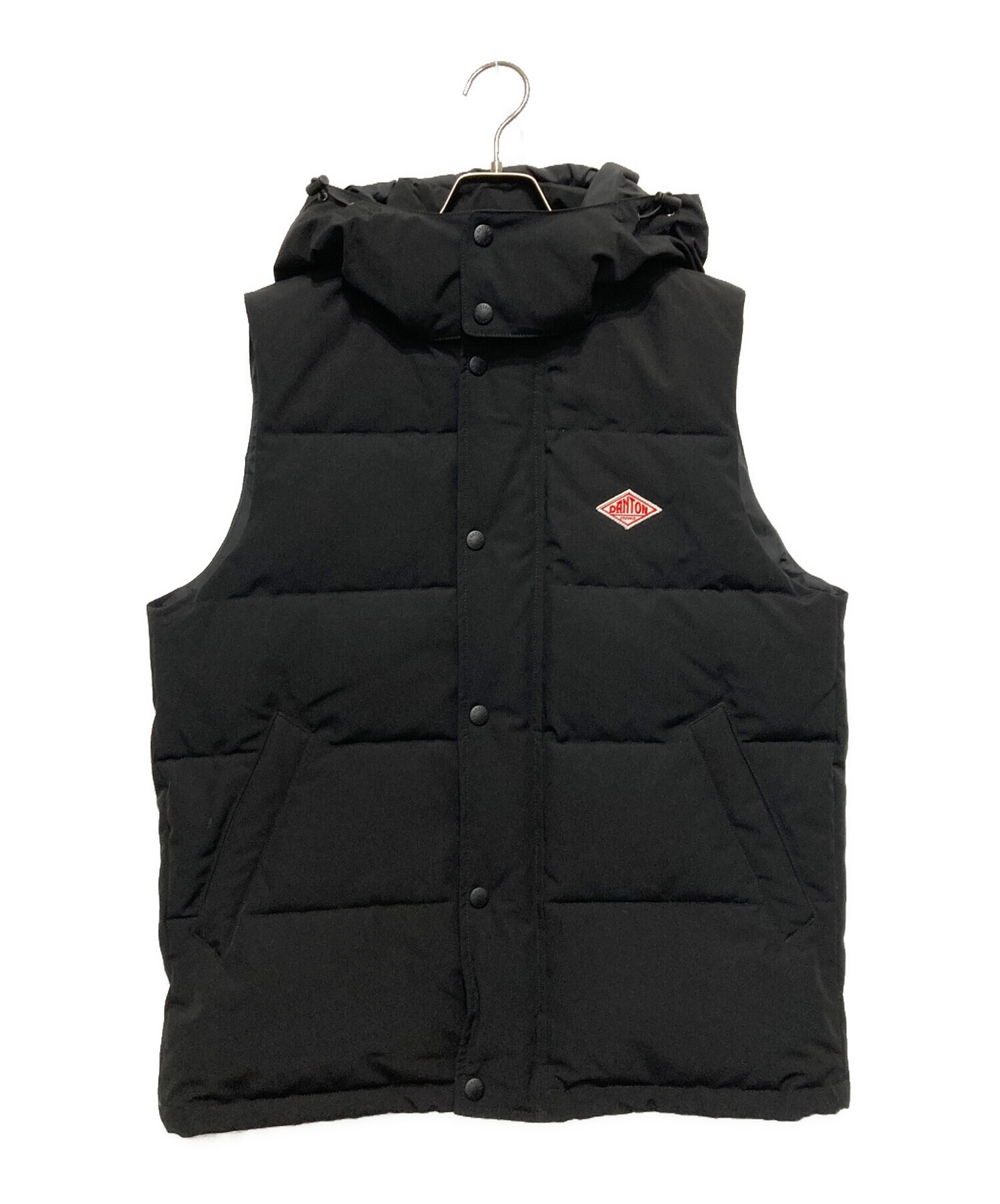 中古・古着通販】DANTON (ダントン) ダウンベスト ブラック サイズ 