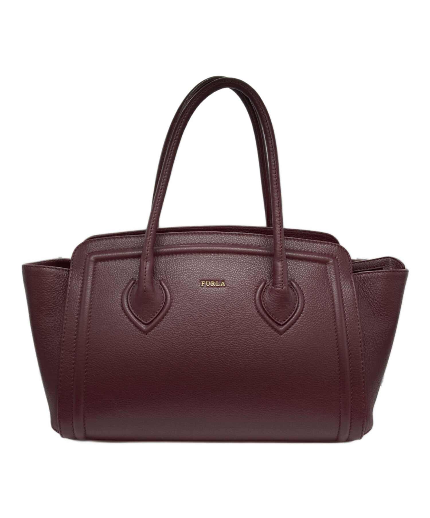 中古・古着通販】FURLA (フルラ) トートバッグ ボルドー｜ブランド 