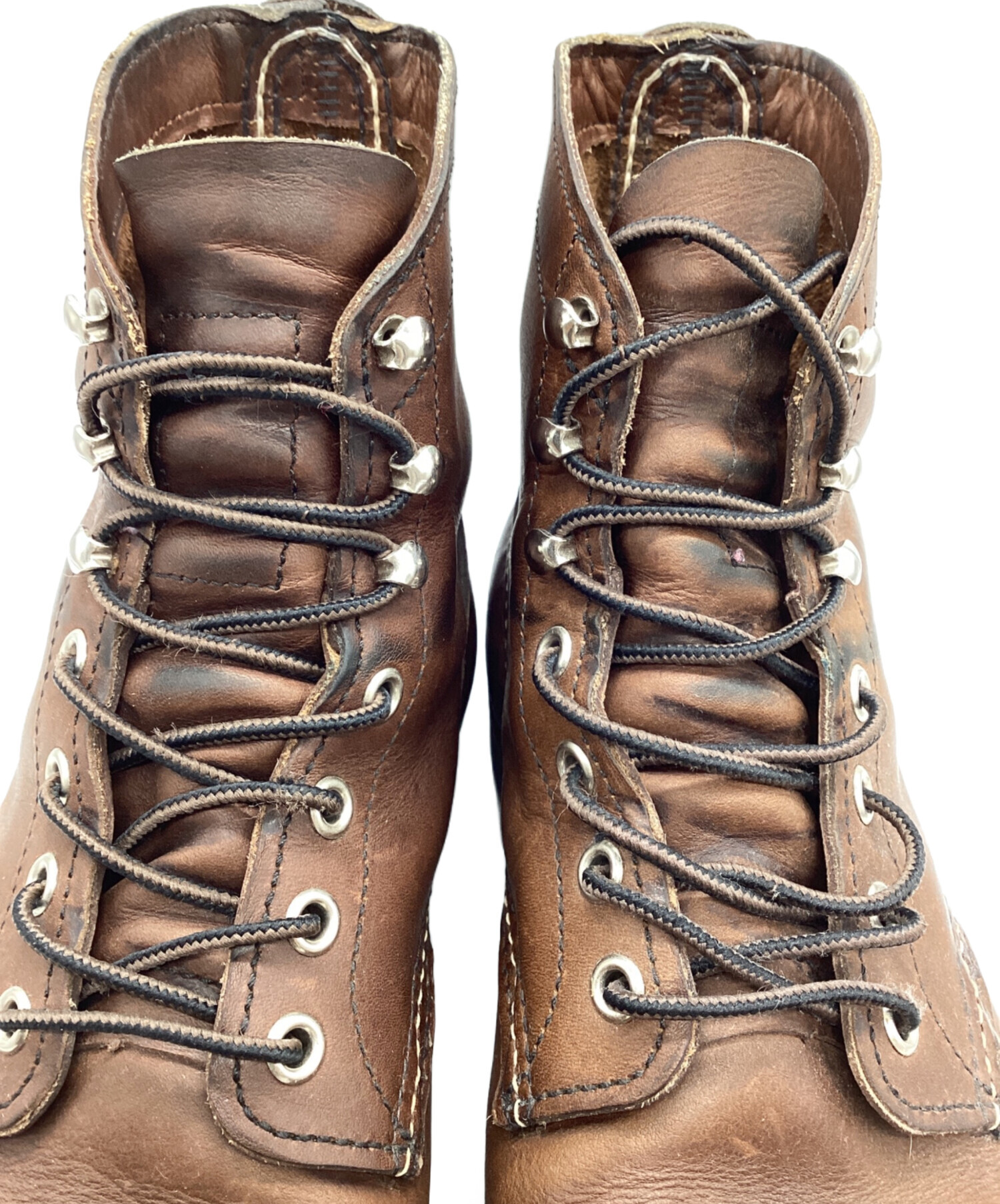 RED WING 8111SHOES ブラウン レースアップブーツ27センチ 中古・古着通販】RED WING (レッドウィング) レースアップブーツ