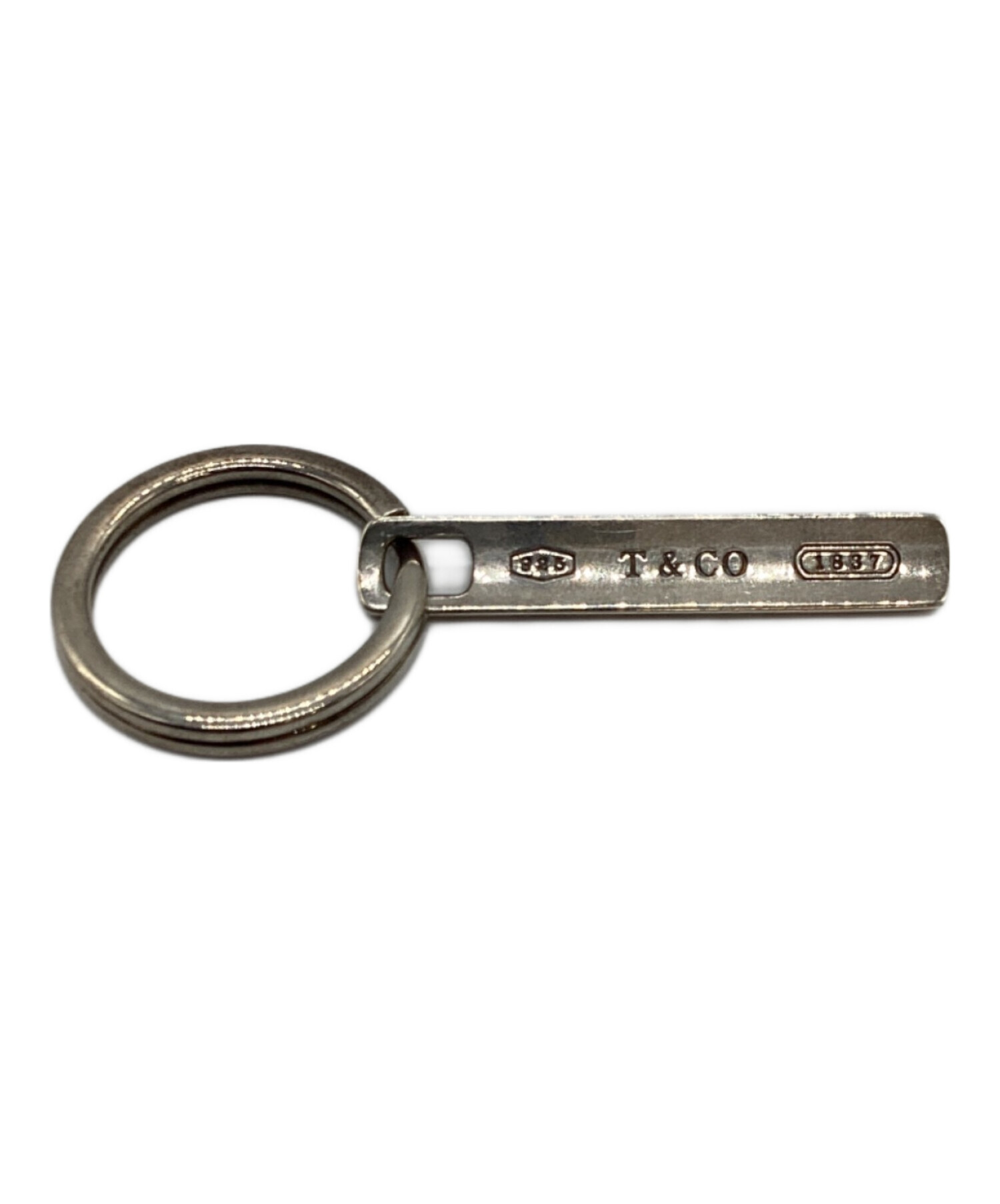 中古・古着通販】TIFFANY & Co. (ティファニー) プレートキーリング
