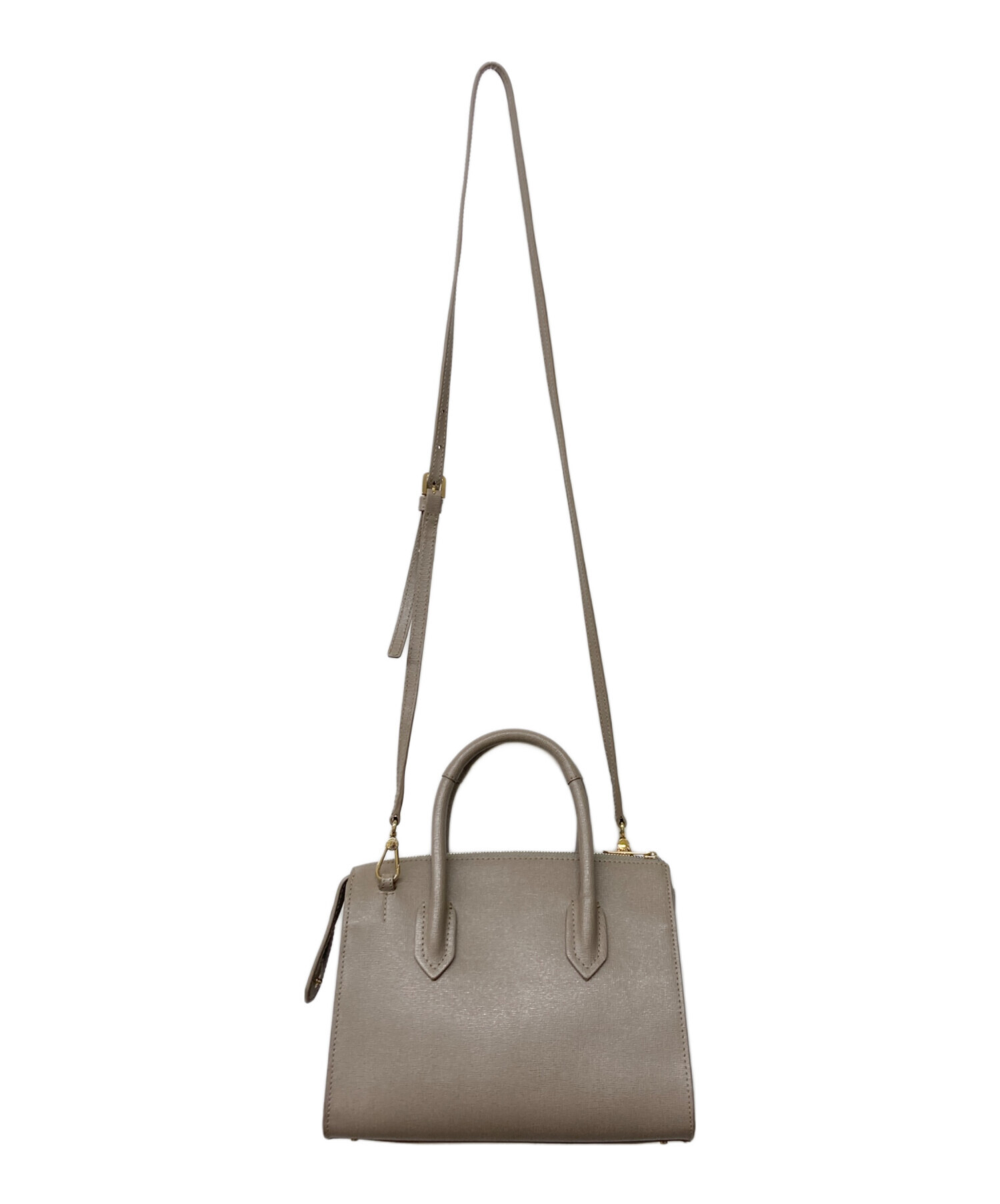 中古・古着通販】FURLA (フルラ) 2WAYバッグ グレージュ｜ブランド 