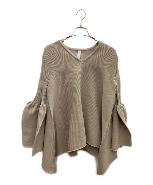 CFCLフレアスリーブニットHykeMamesacaiユナイテッドtomocab WEB限定】もちもちラグランフレアスリーブニット | natural couture