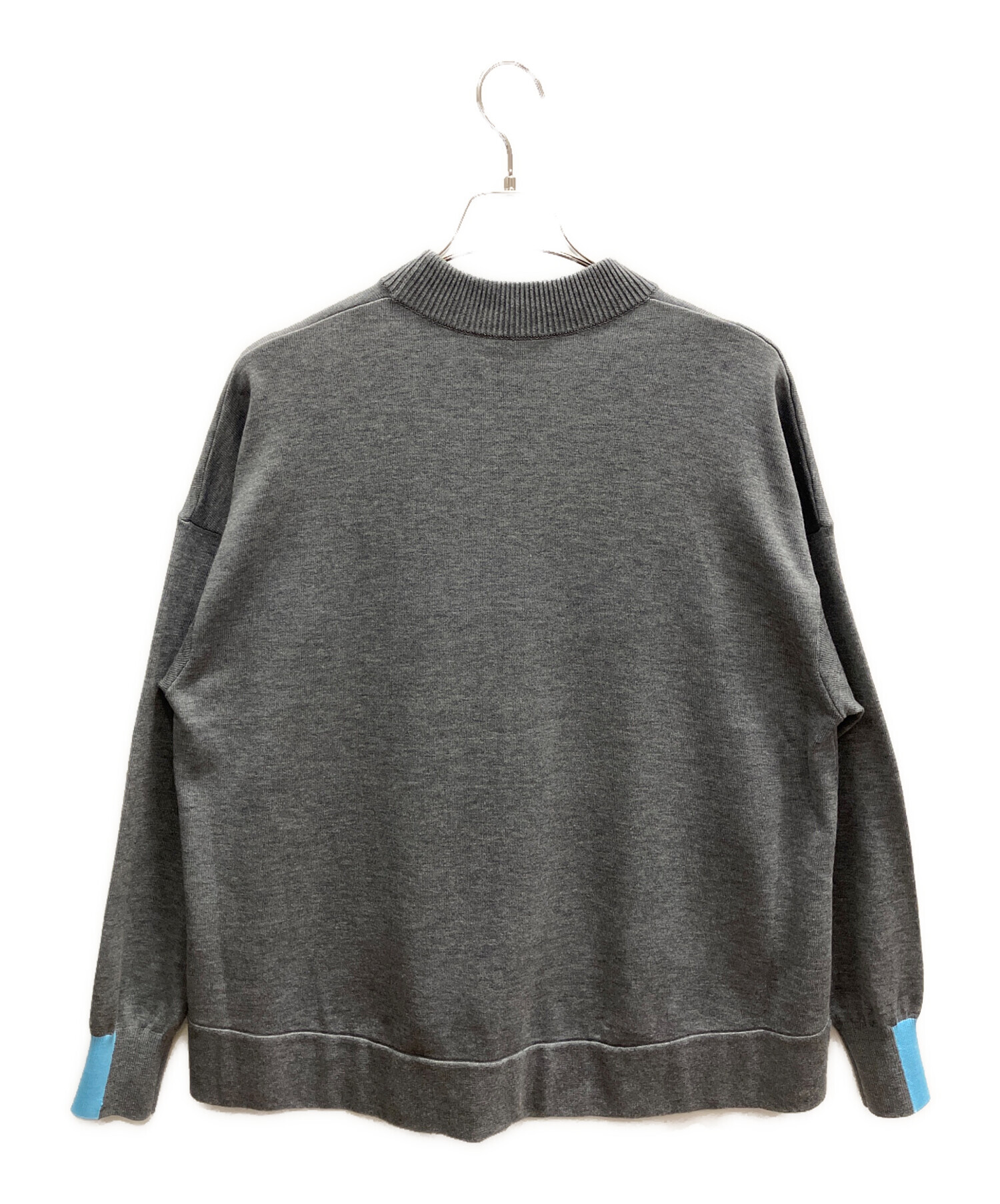 中古・古着通販】nagonstans (ナゴンスタンス) a-line pullover グレー
